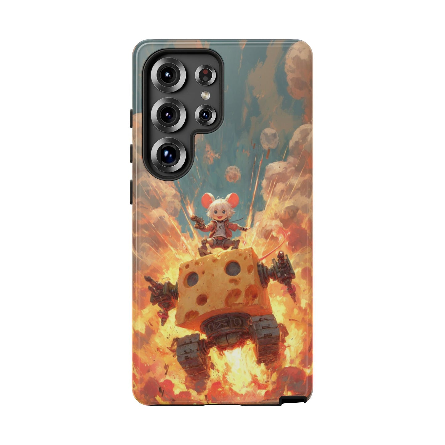 Battle Tank Mouse - Tough Samsung Galaxy Case