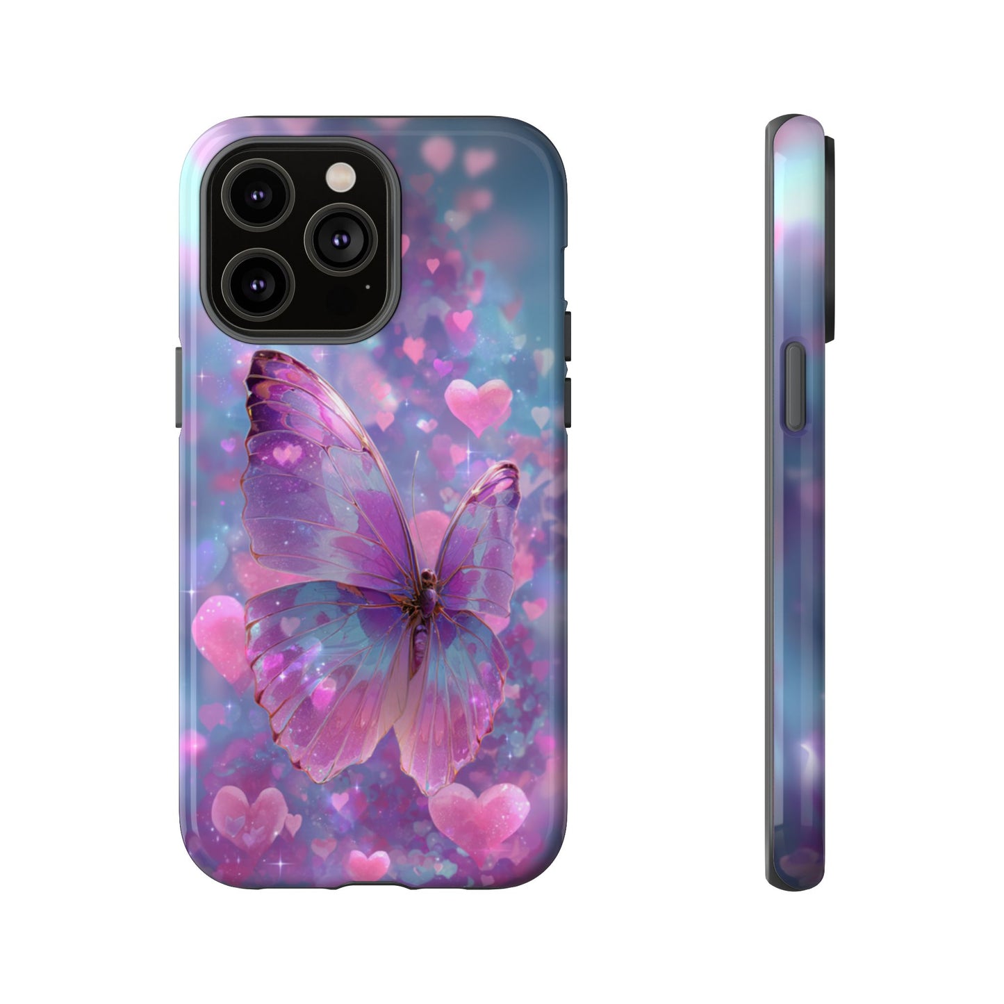 Cupid's Flutter Butterfly - Tough iPhone Case