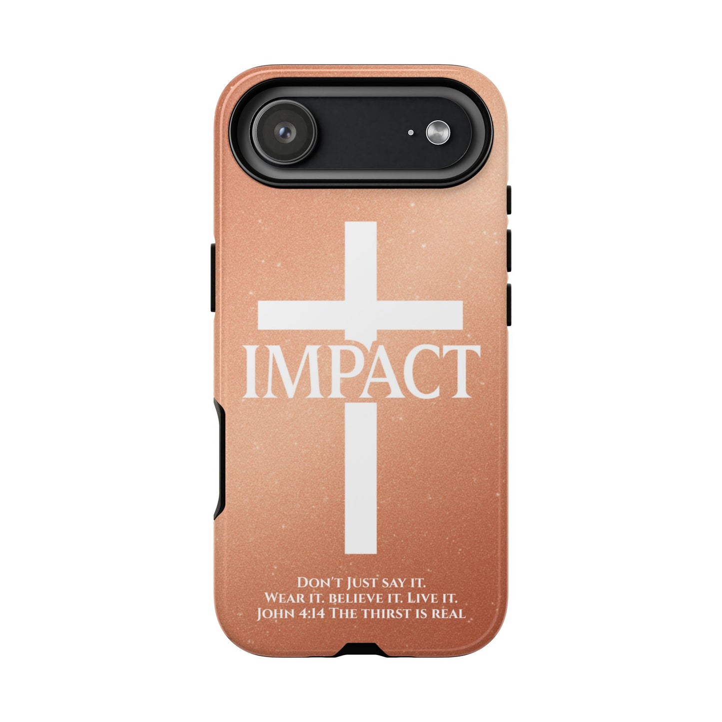 Impace Rose Gold - Tough iPhone Case