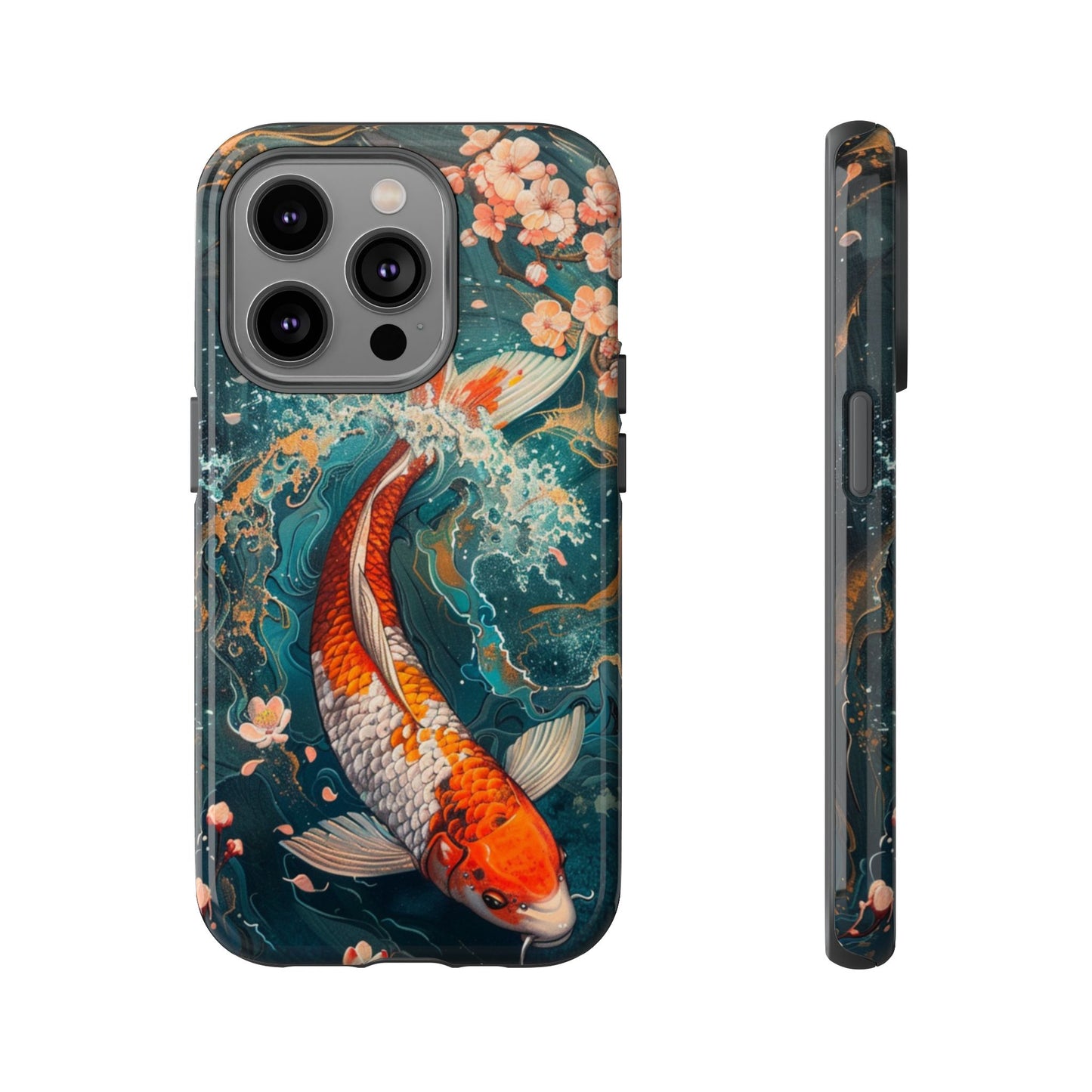 Koi Zen Garden - Tough iPhone Case