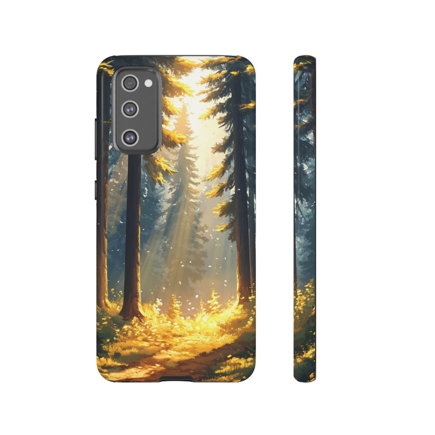Golden Forest Path – Tough Samsung Galaxy Case