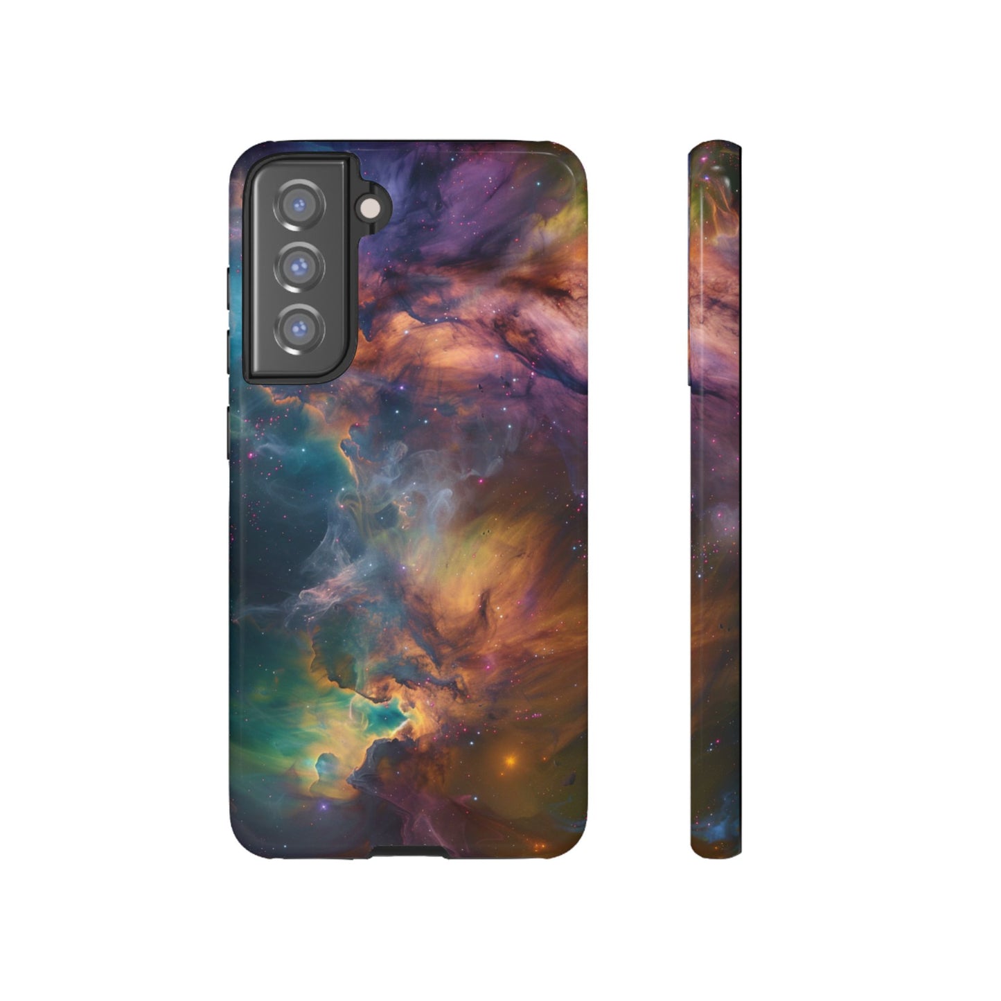 Celestial Nebula Drift – Tough Samsung Galaxy Case