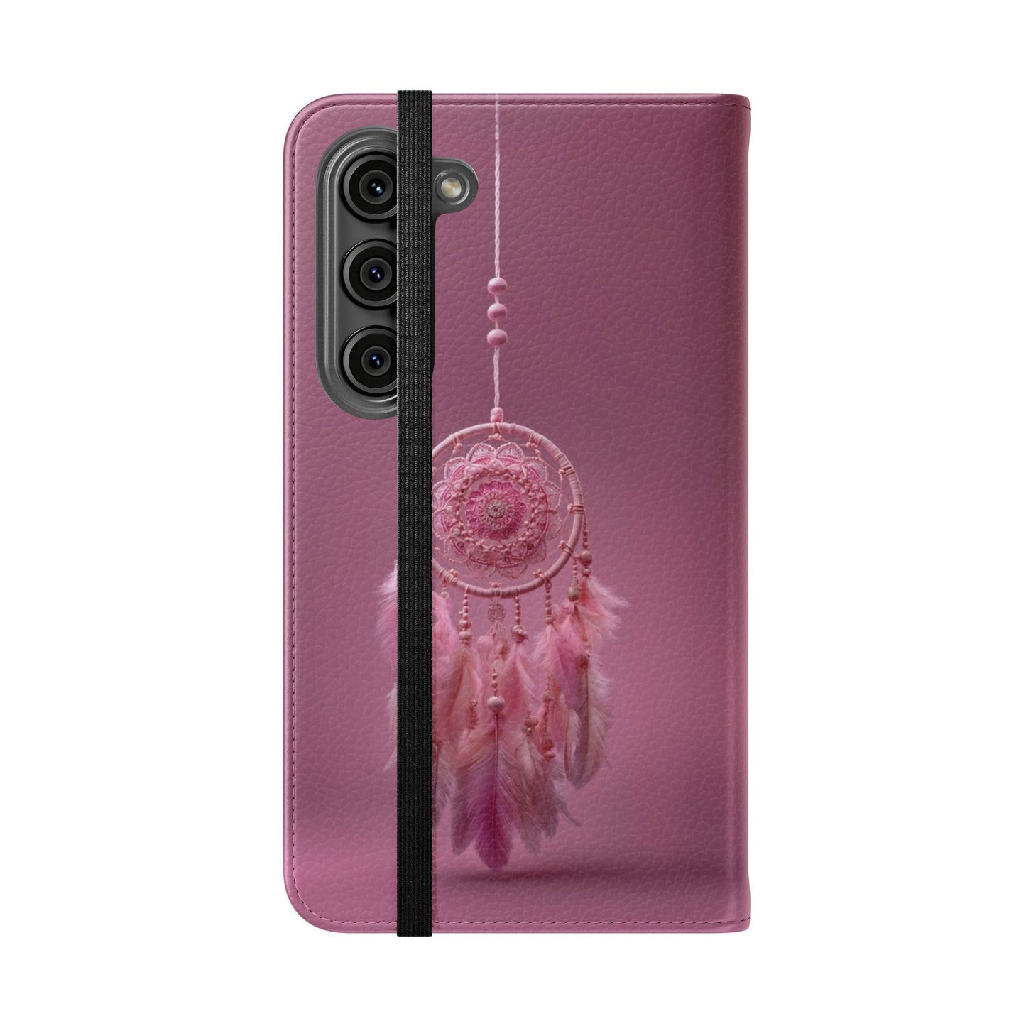 Pink Lace Dreamcatcher - Wallet Flip Case