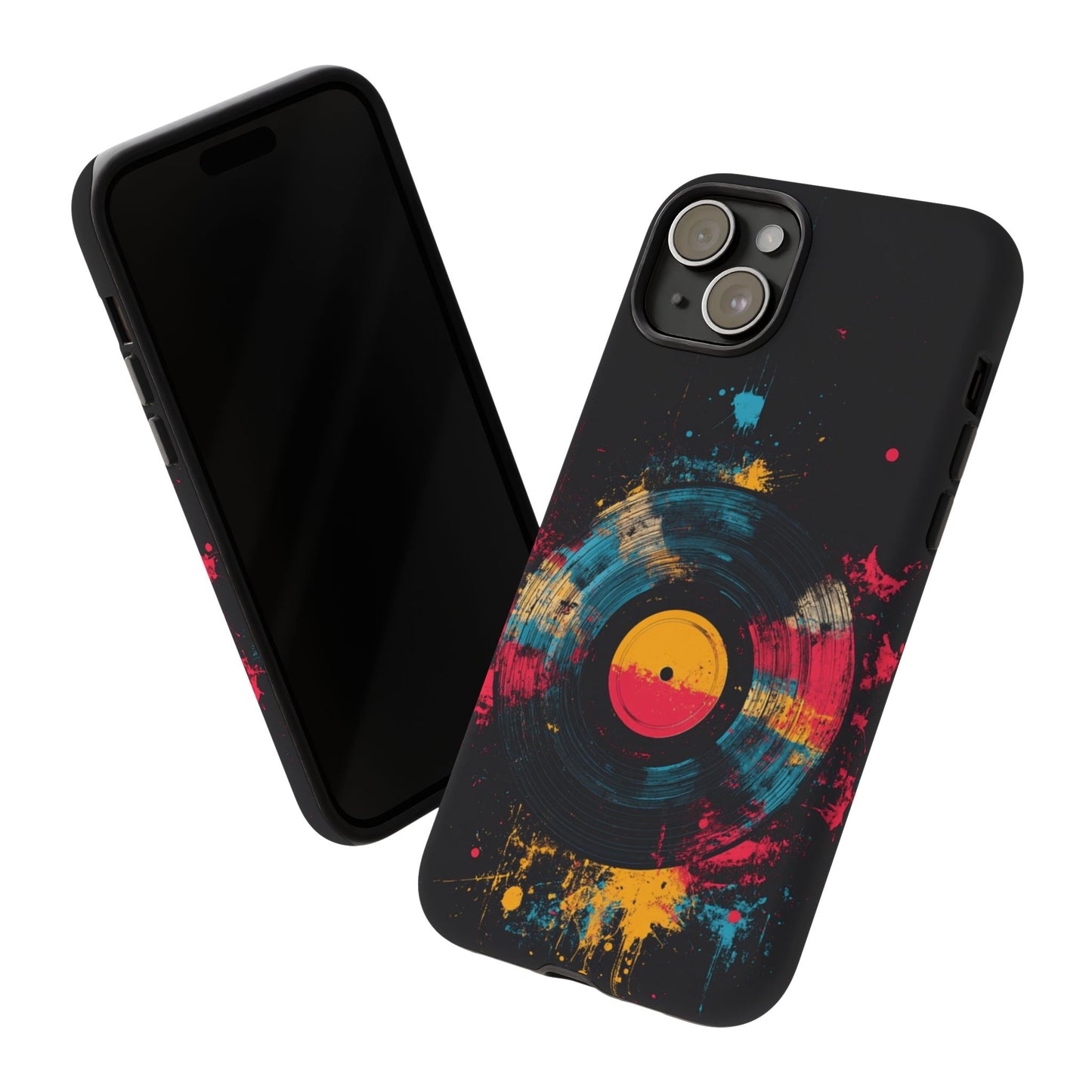 Vibrant Vinyl Record Phone Case - iPhone, Google Pixel, Samsung Galaxy