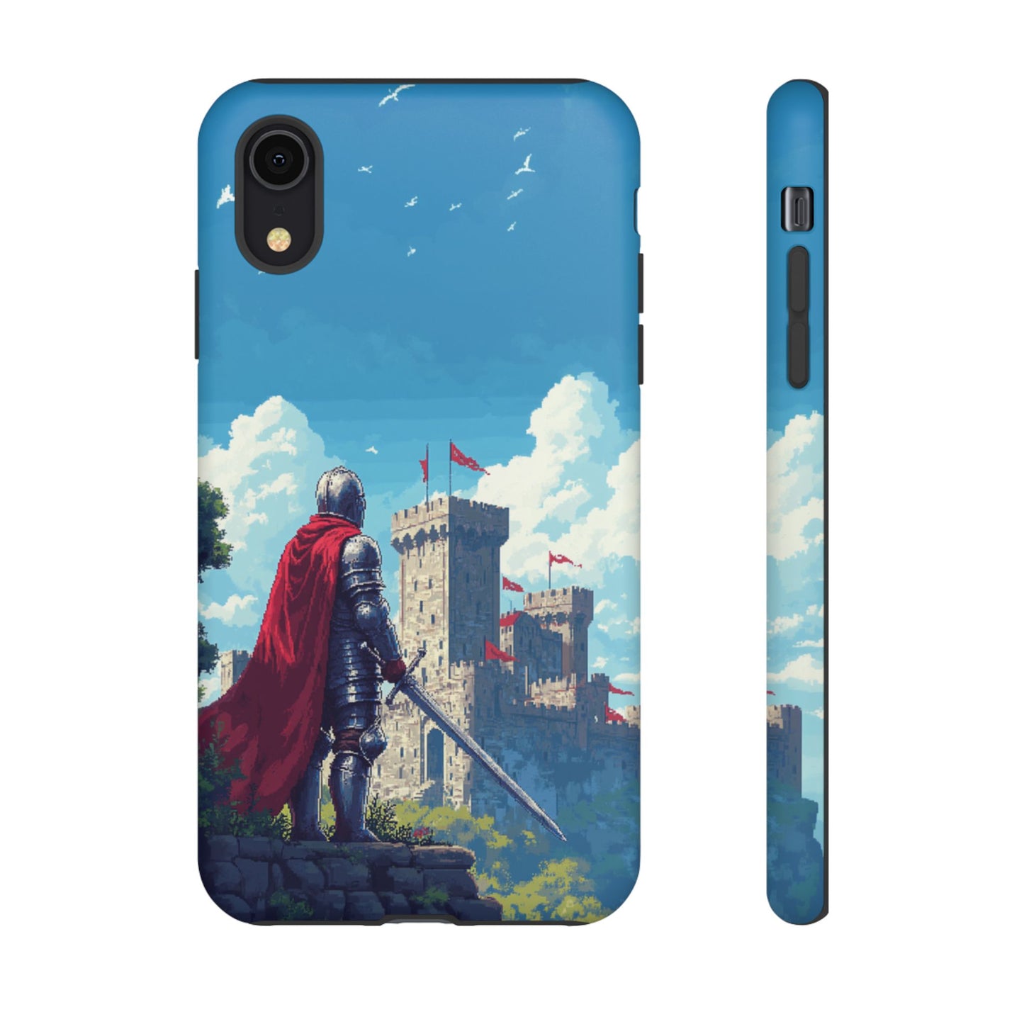 Pixel Knight Adventure Phone Case - iPhone, Google Pixel, Samsung Galaxy