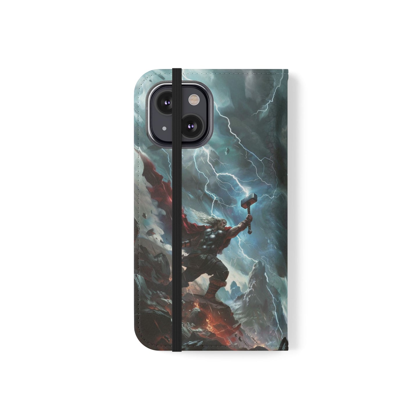 Thor Lightning Storm - Wallet Flip Case