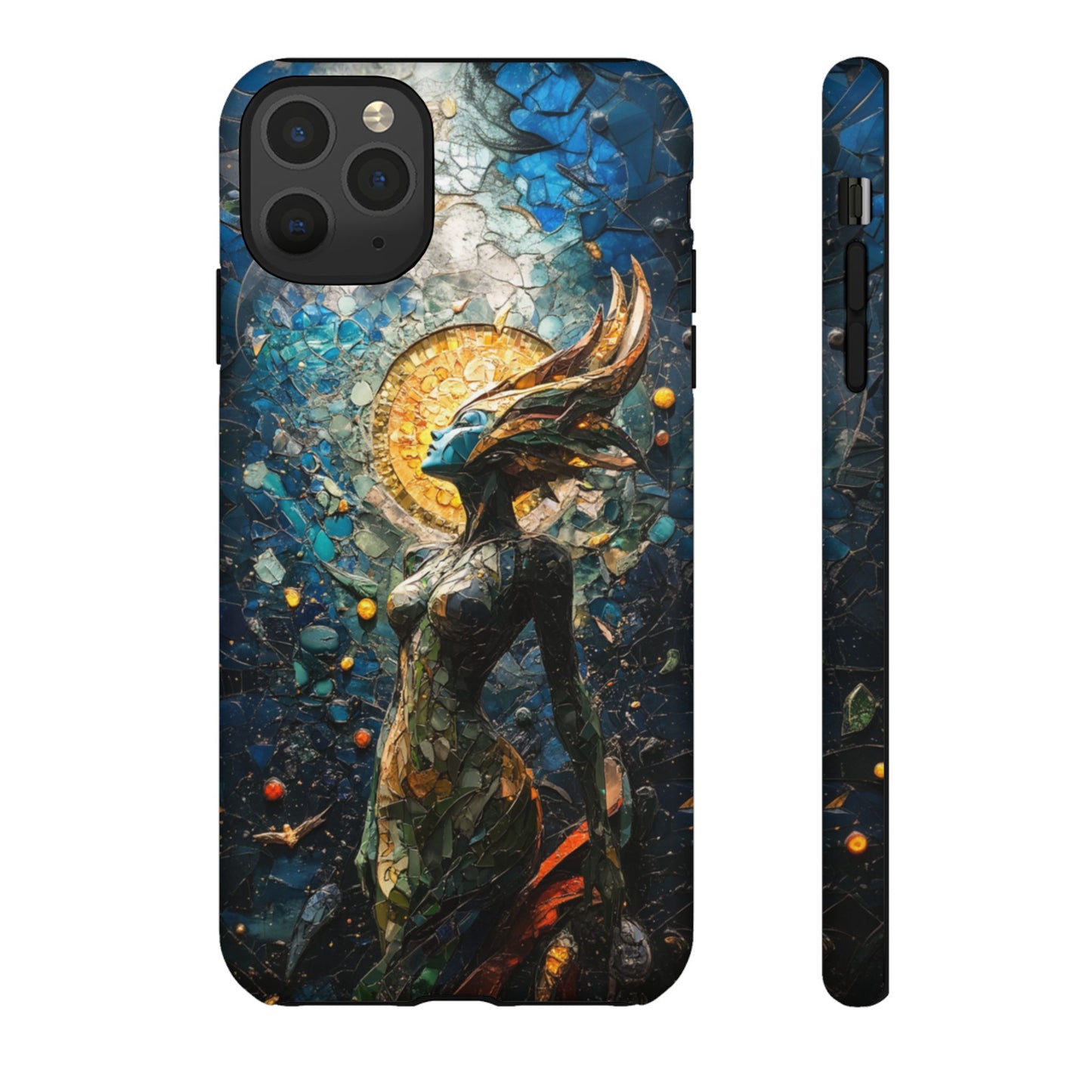 Ethereal Mosaic Goddess Phone Case - iPhone, Google Pixel, Samsung Galaxy