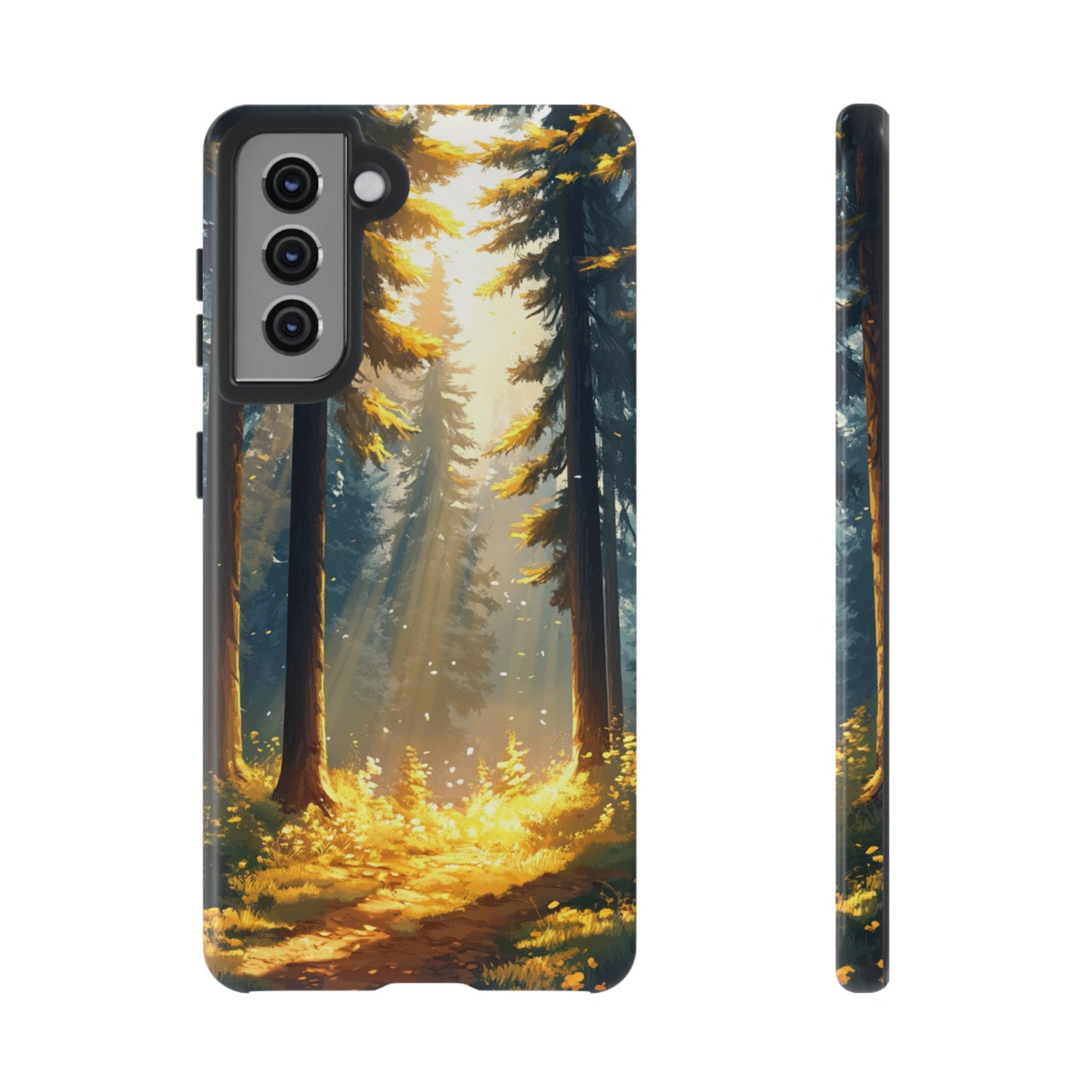 Golden Forest Serenity Phone Case - iPhone, Google Pixel, Samsung Galaxy