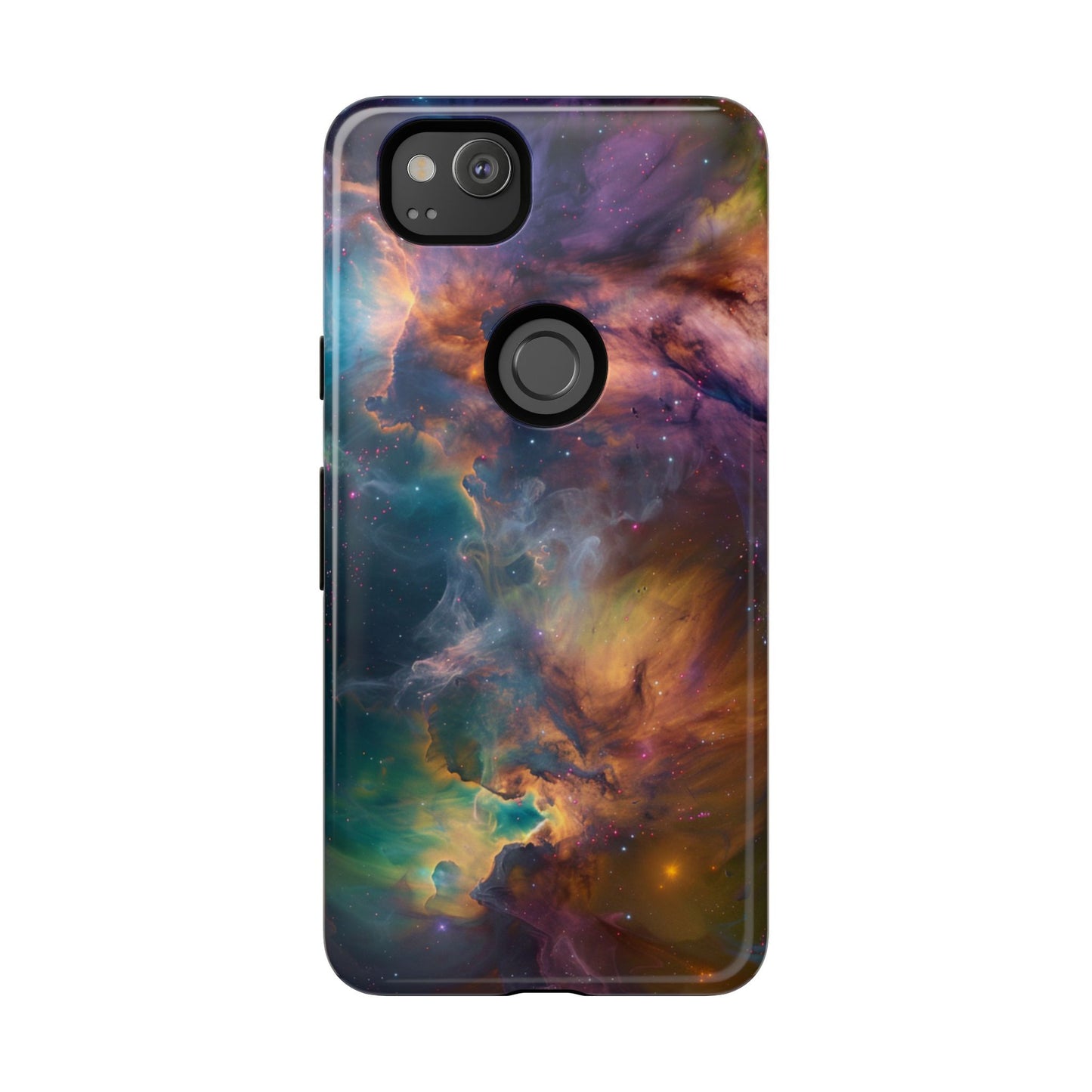 Celestial Nebula Drift – Tough Google Pixel Case