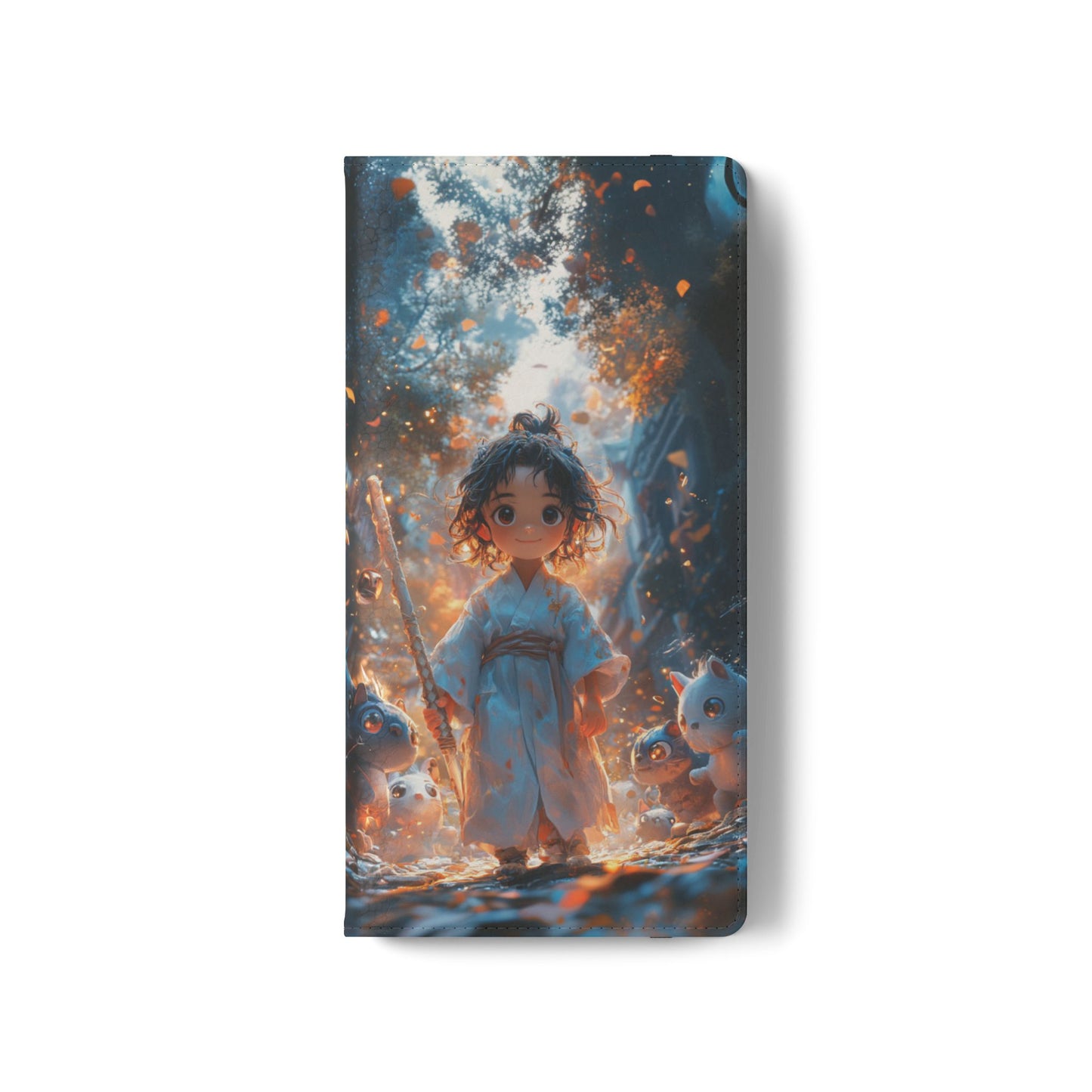Forest Spirit Child - Wallet Flip Case
