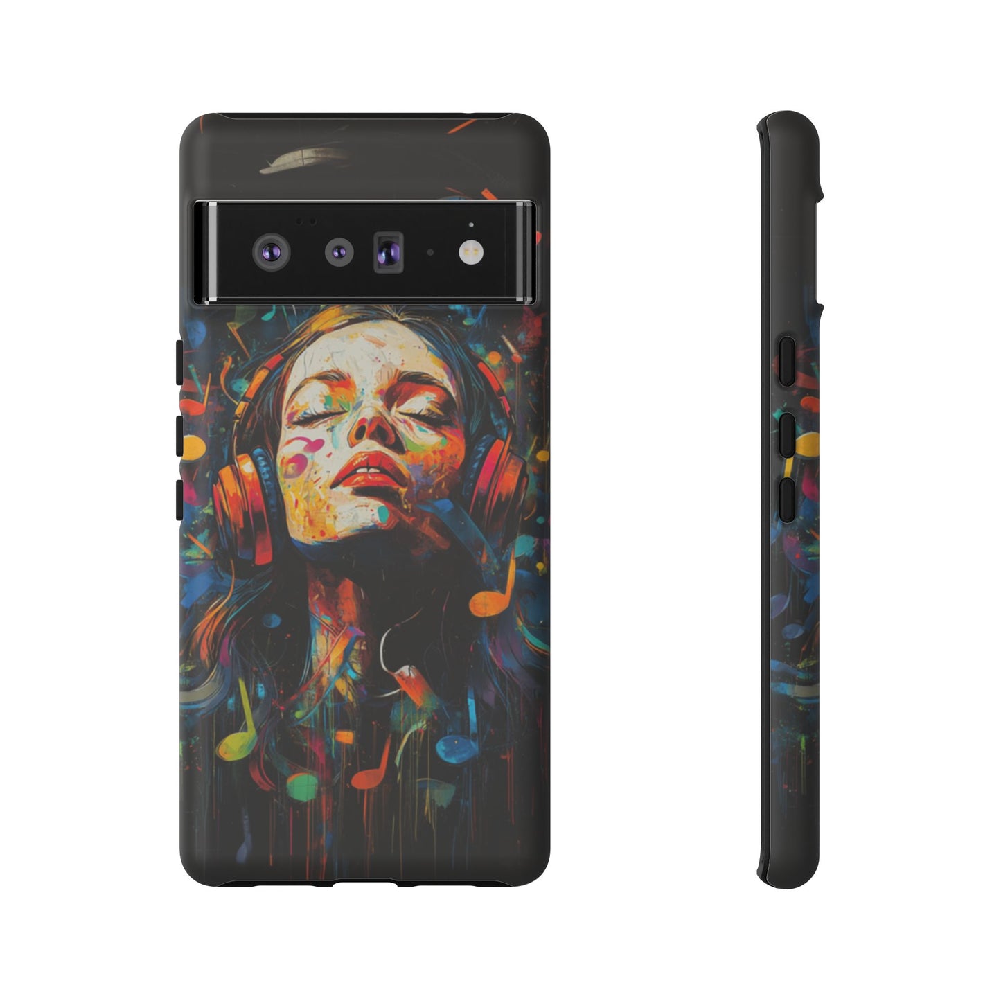 Vivid Musical Energy Graffiti Art Phone Case - iPhone, Google Pixel, Samsung Galaxy