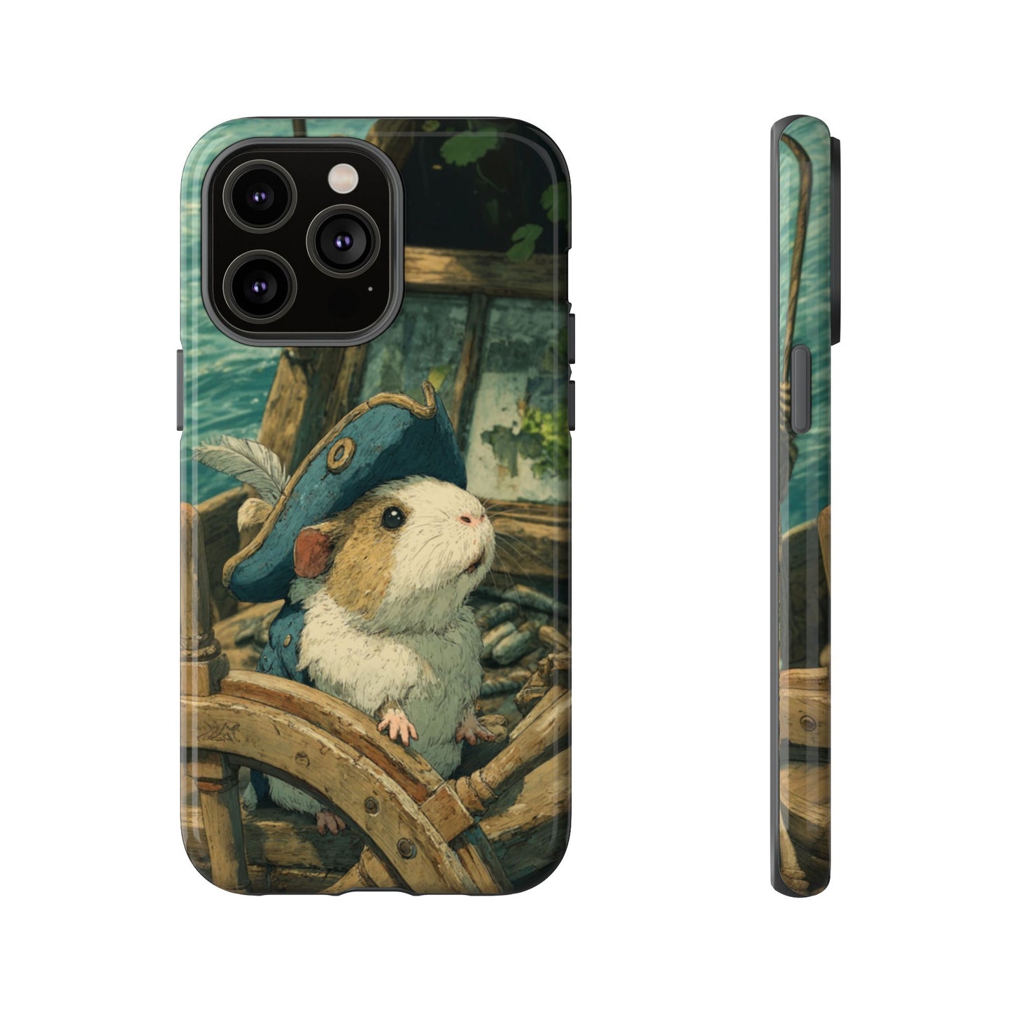 Pirate Captain Guinea Pig - Tough iPhone Case