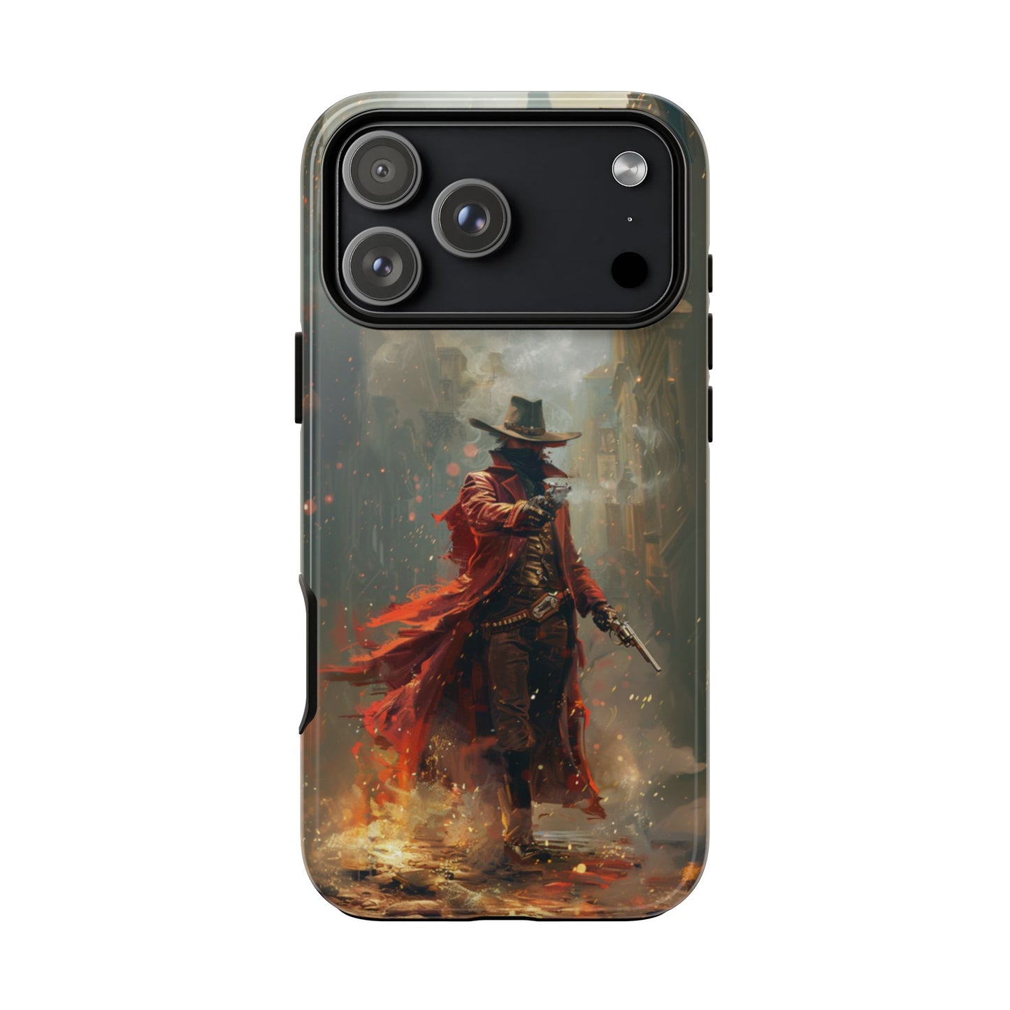 Crimson Gunslinger - Tough iPhone Case