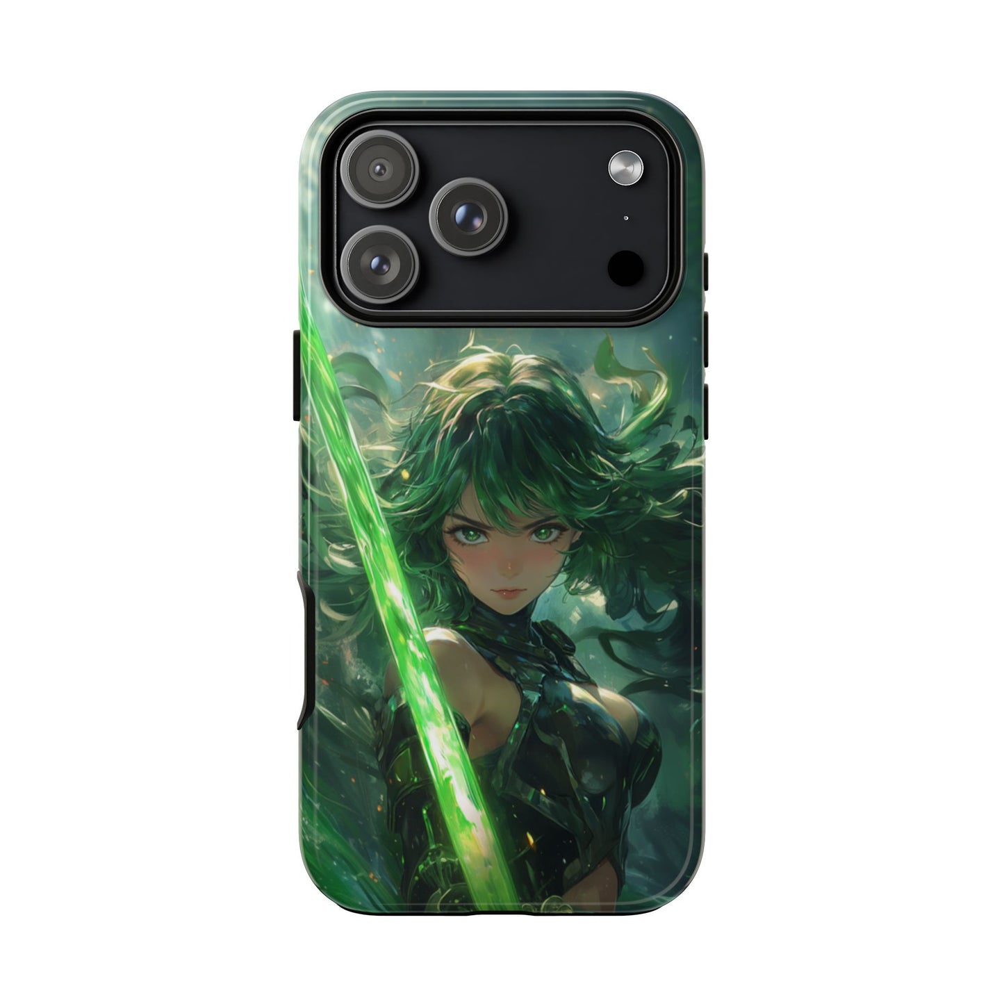 Emerald Blade Warrior – Tough iPhone Case