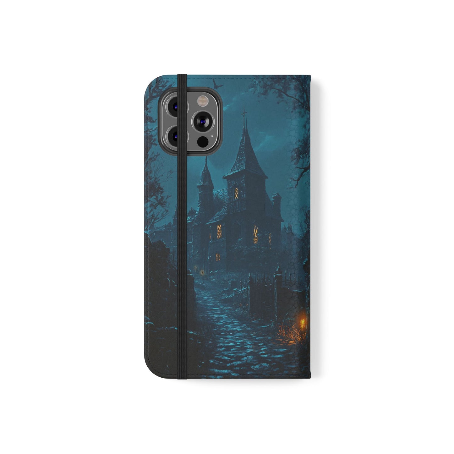 Midnight Castle - Wallet Flip Case