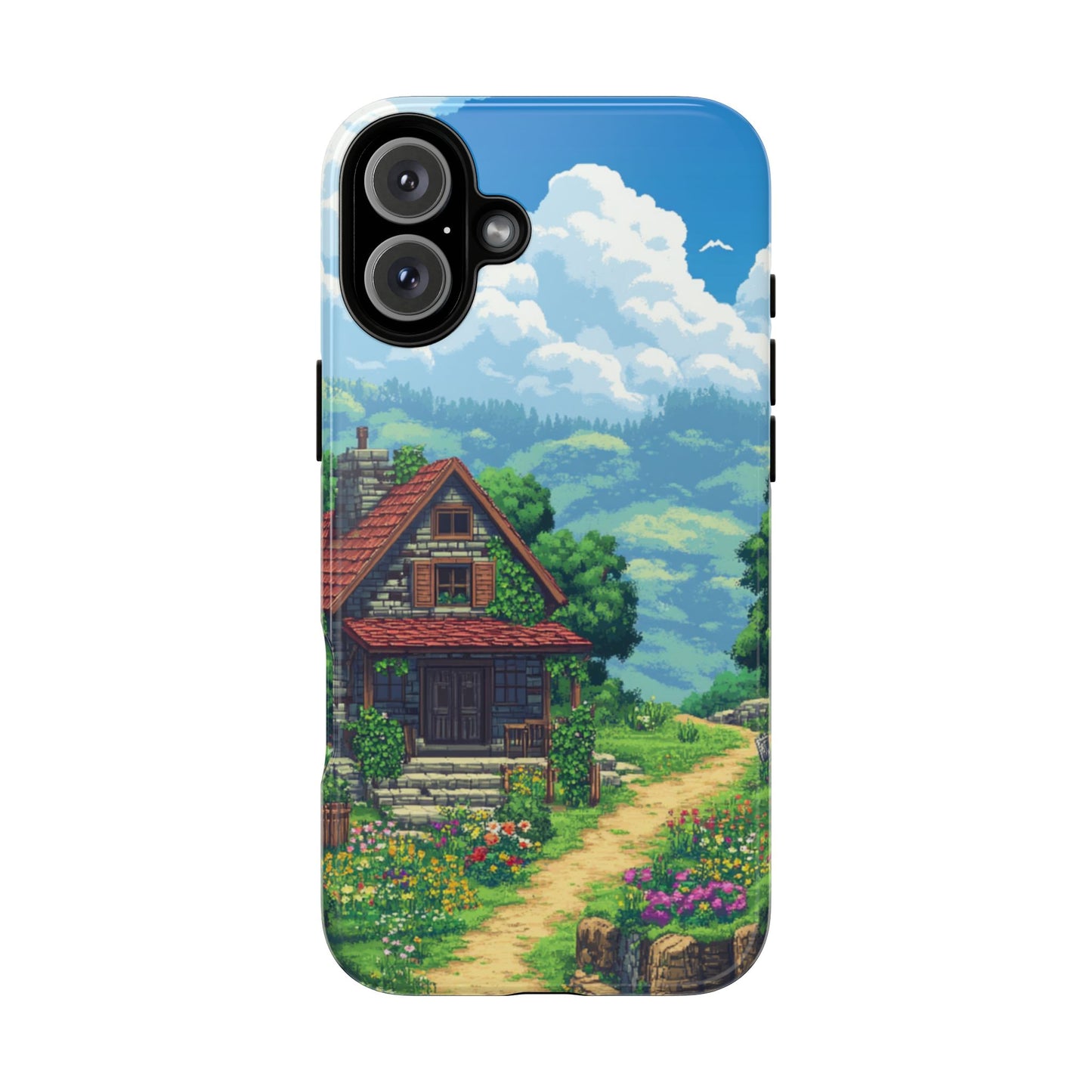 Retro Cottage Escape – Tough iPhone Case