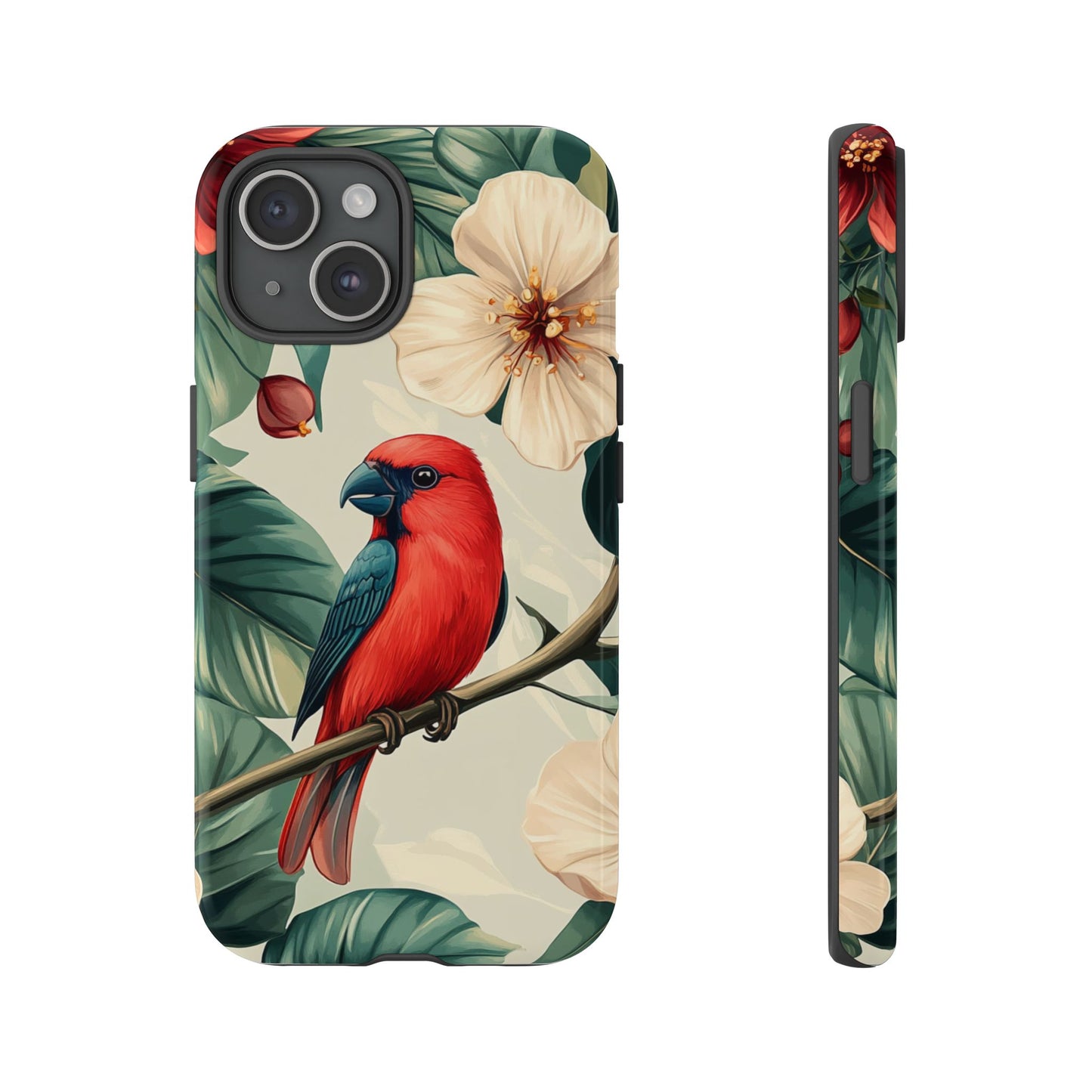 Scarlet Songbird - Tough iPhone Case