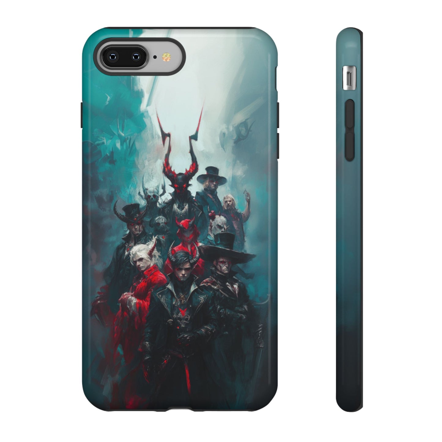 Dark Fantasy Demon Hunters - Tough iPhone Case