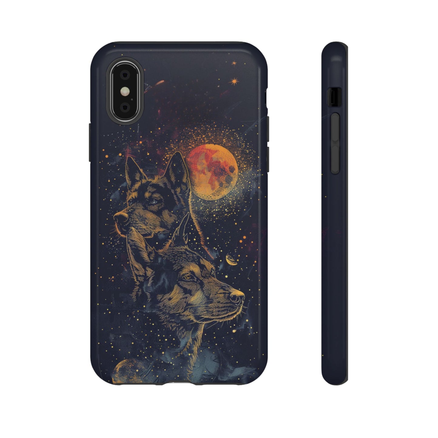 German Shepherd Celestial Phone Case – iPhone, Google Pixel, Samsung Galaxy