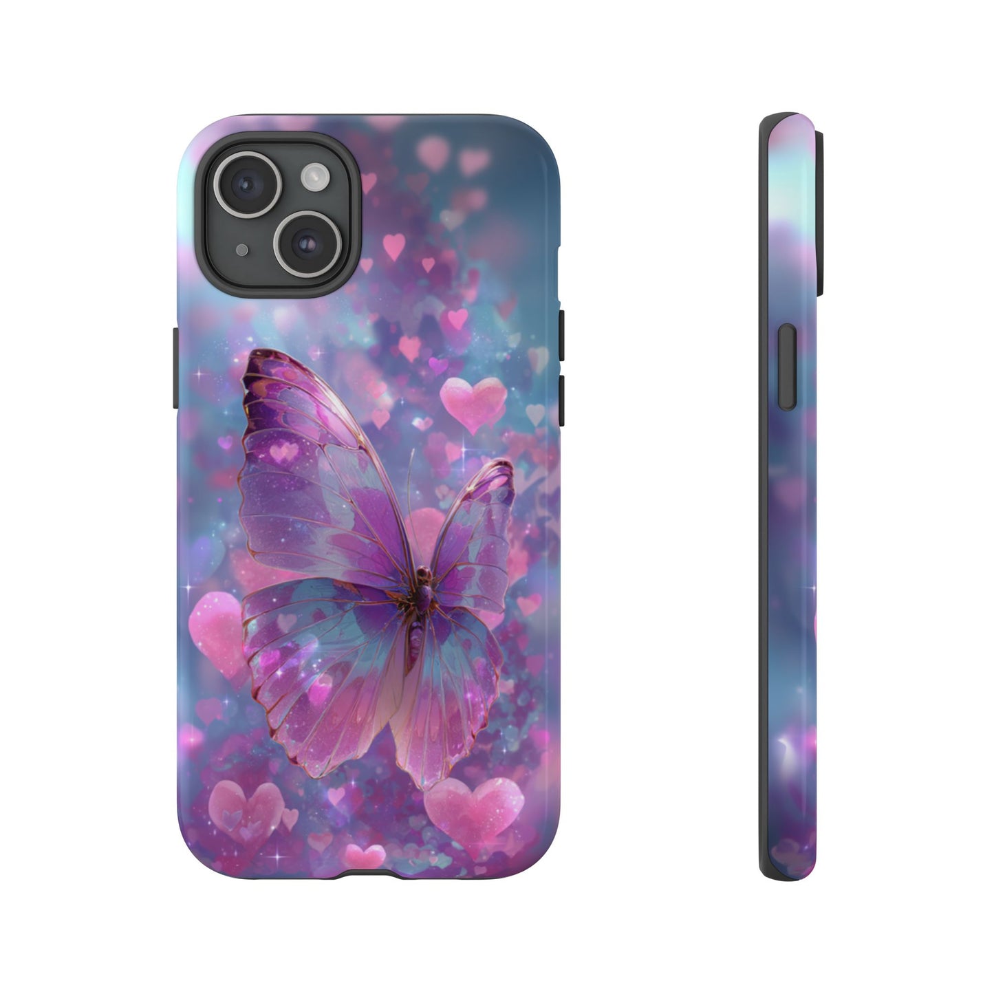 Cupid's Flutter Butterfly - Tough iPhone Case