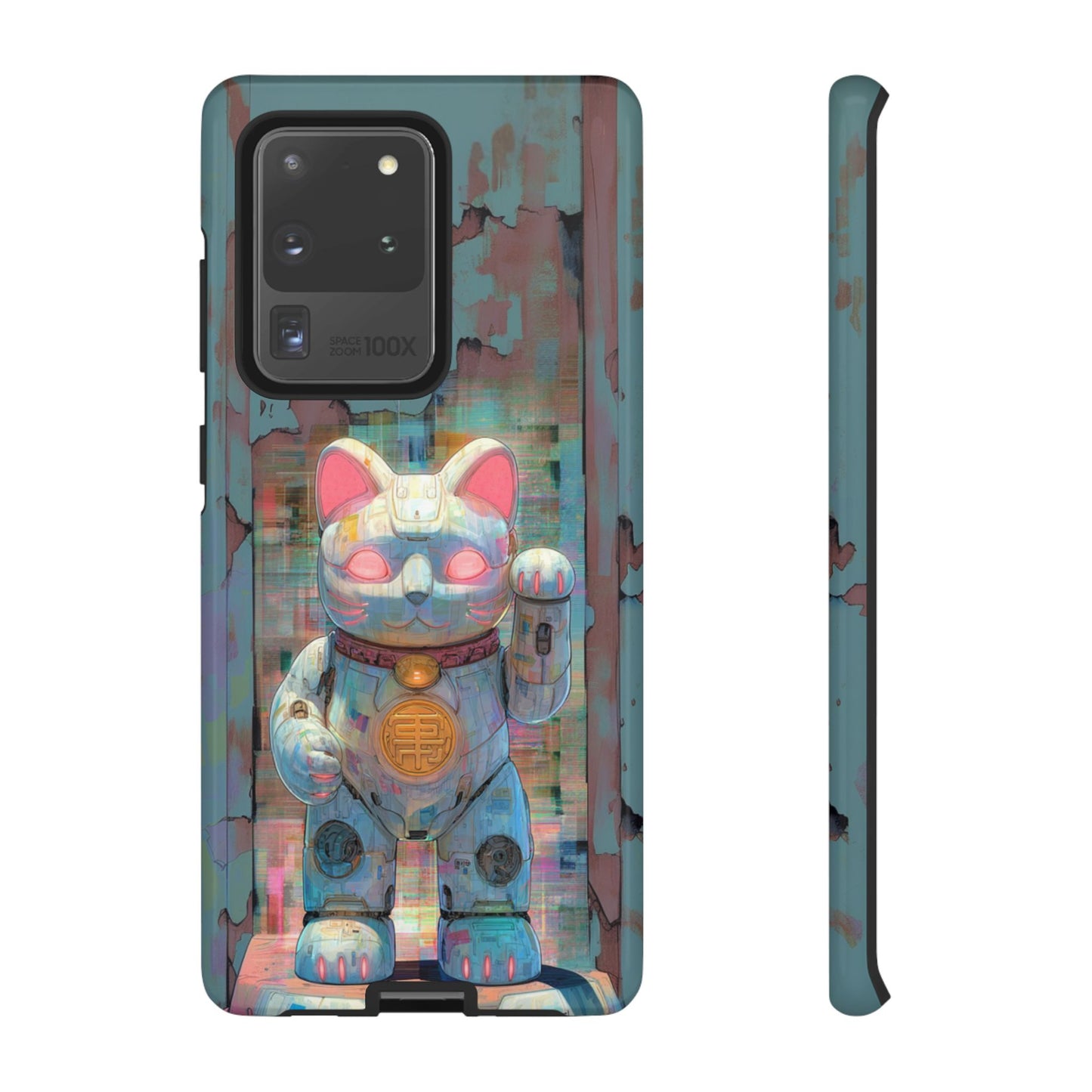 Cyber Lucky Cat - Tough Samsung Galaxy Case