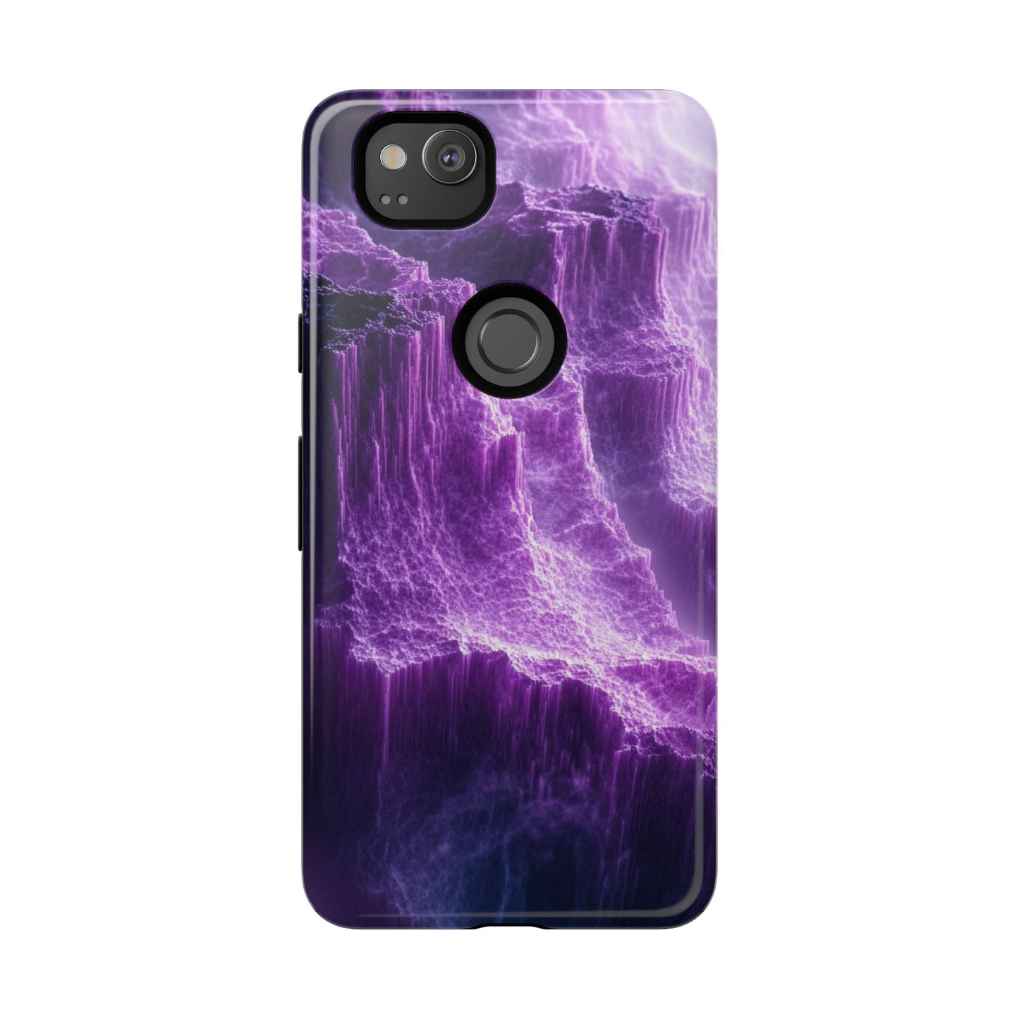 Purple Crystal Canyon - Tough Google Pixel Case