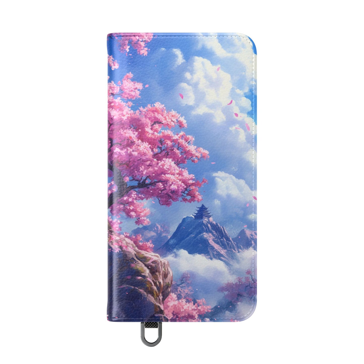 Sakura Sky Temple - Wallet Flip Case