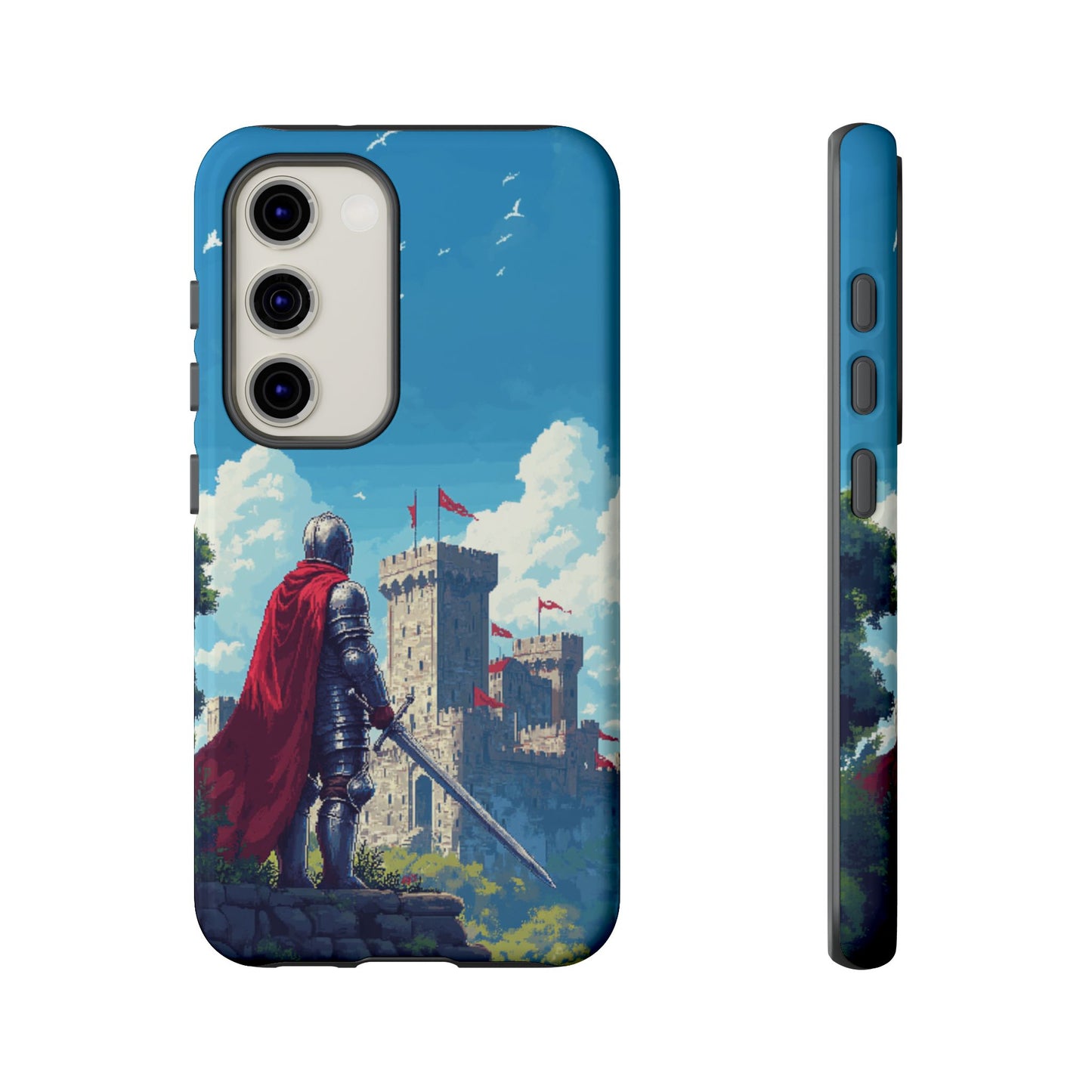 Pixel Knight Adventure Phone Case - iPhone, Google Pixel, Samsung Galaxy