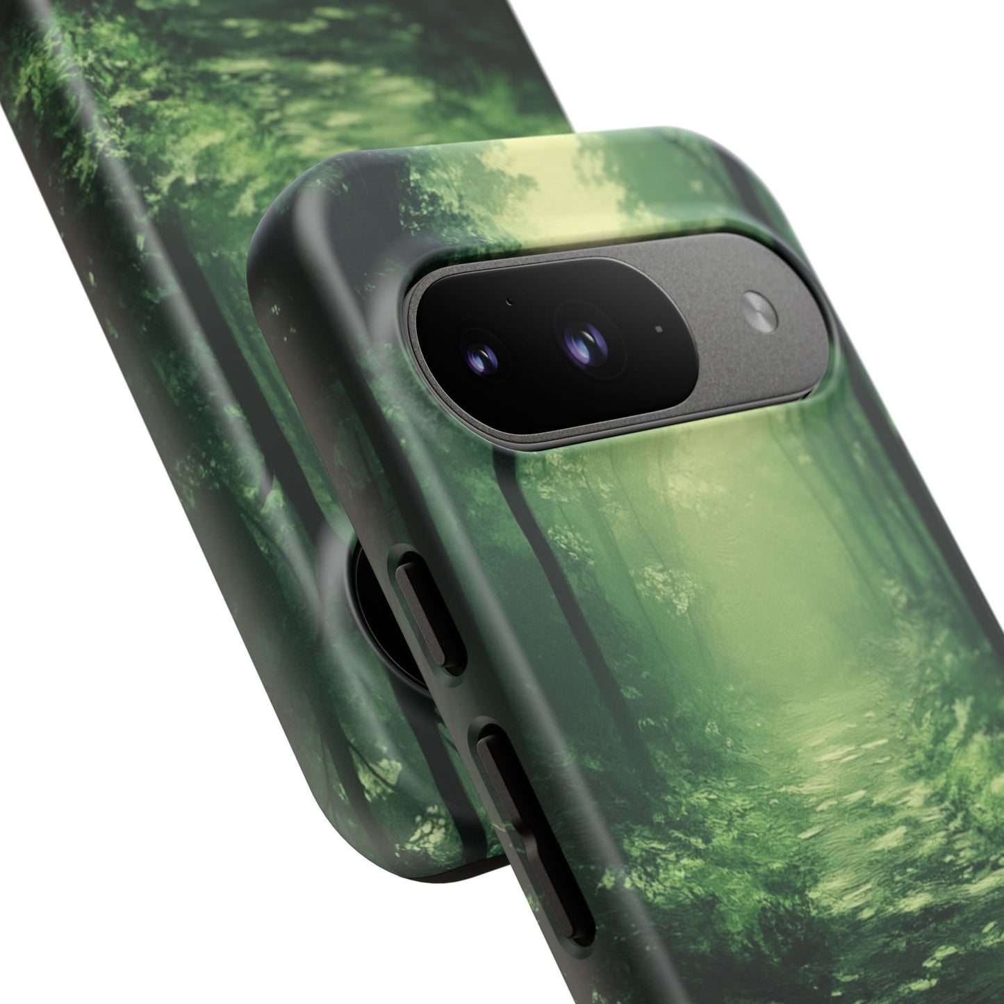 Emerald Mist Forest Path - Tough Google Pixel Case