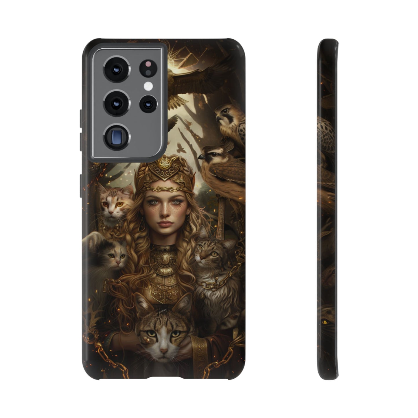 Freya Feline Majesty – Tough Samsung Galaxy Case