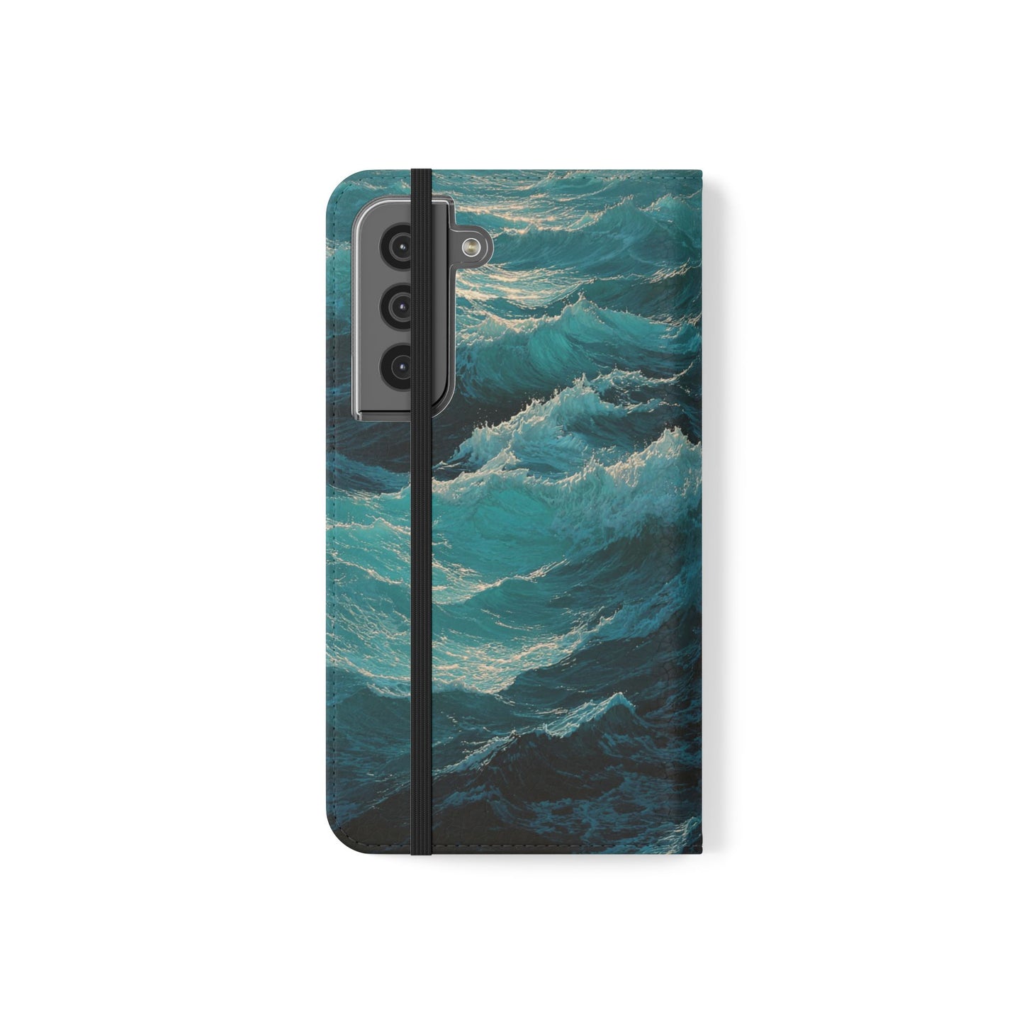 Ocean Waves - Wallet Flip Case
