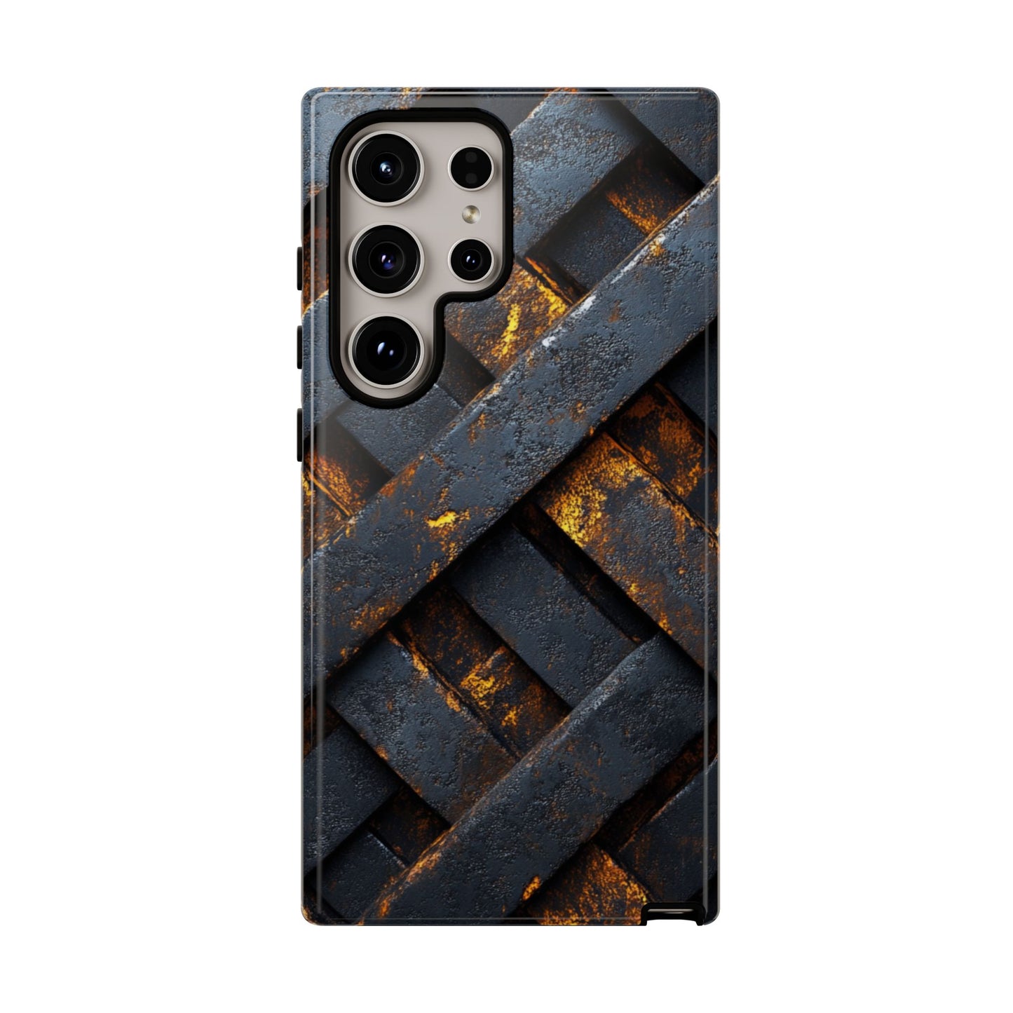 Geometric Interlocking Pattern Phone Case - iPhone, Google Pixel, Samsung Galaxy