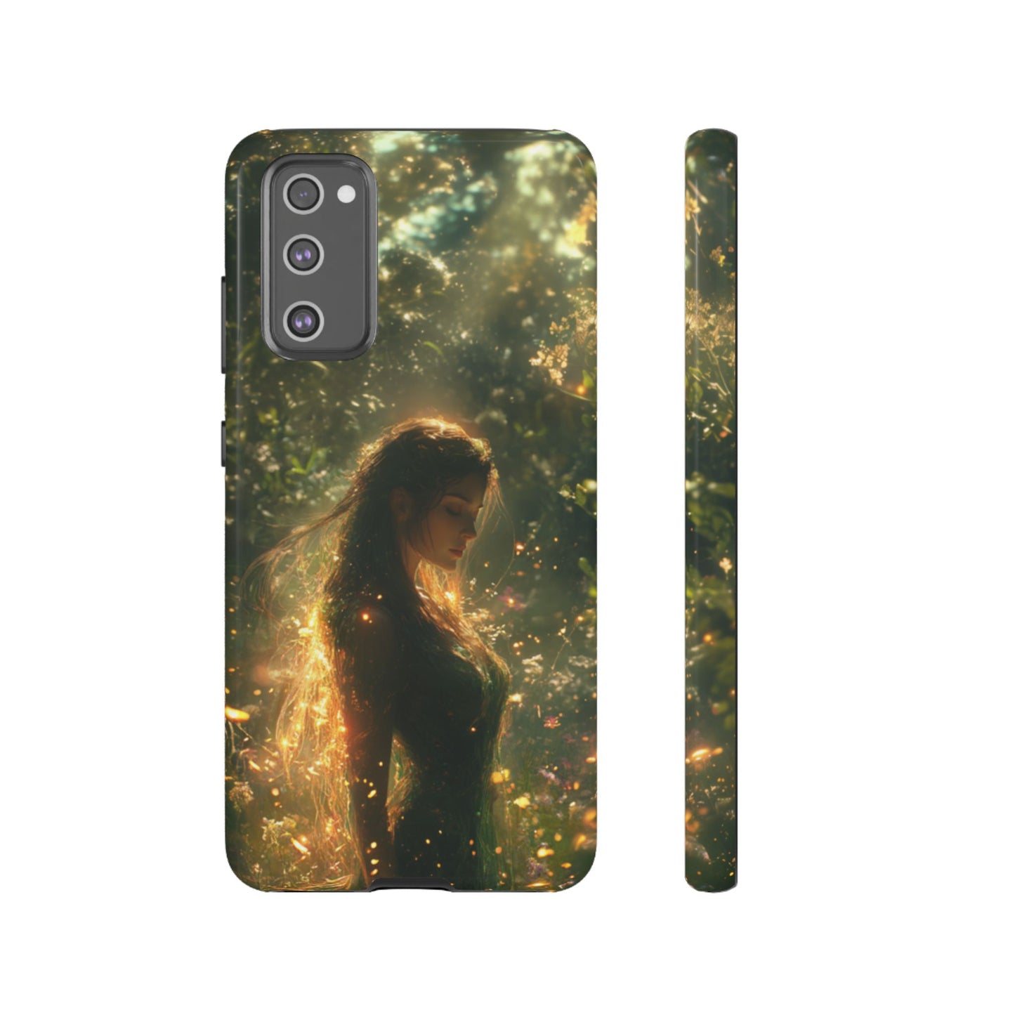 Forest Goddess Golden Light Meadow - Tough Samsung Galaxy Case