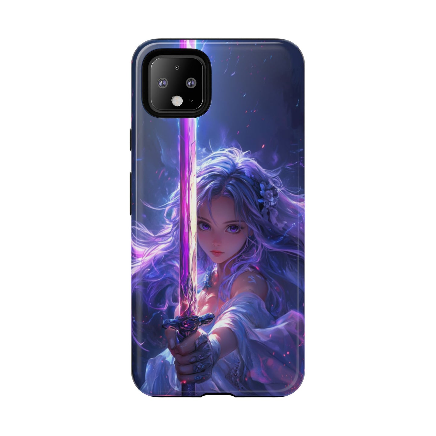 Violet Blade Warrior – Tough Google Pixel Case
