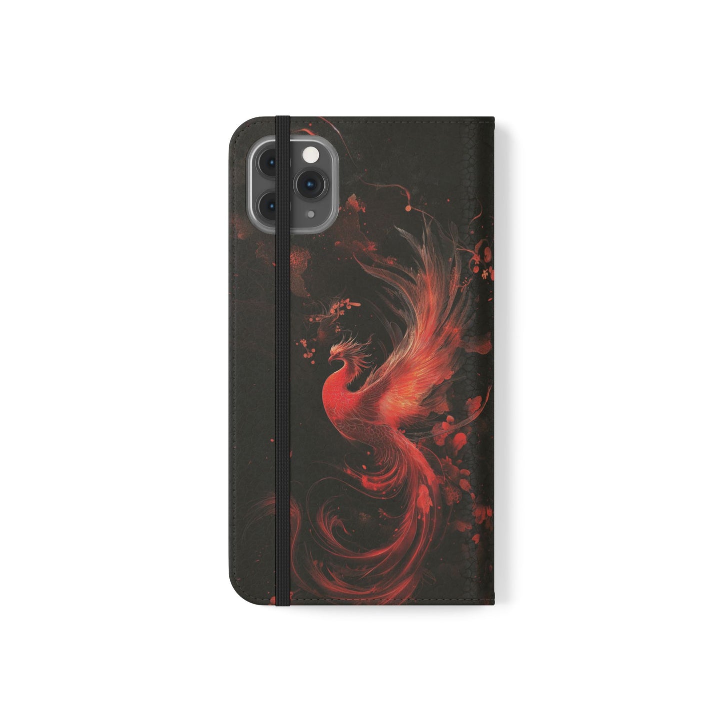 Crimson Phoenix - Wallet Flip Case