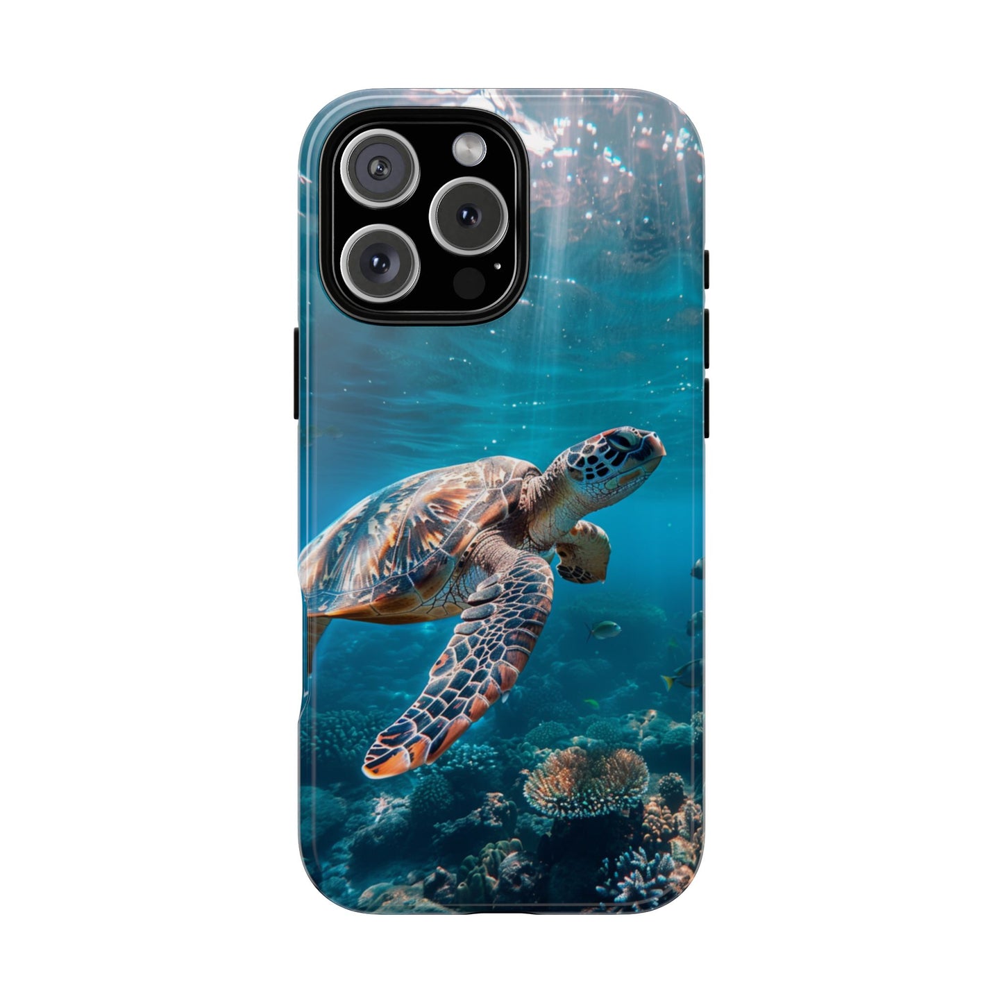 Ocean Guardian Sea Turtle - Tough iPhone Case