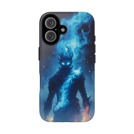 Blue Flame Spirit - Tough iPhone Case
