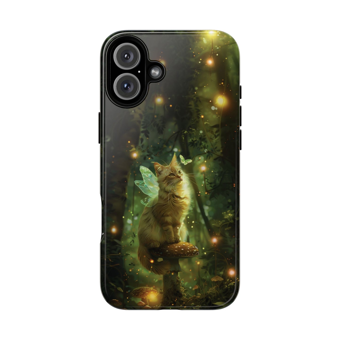 Fairy Tale Forest Cat - iPhone, Google Pixel, Samsung Galaxy