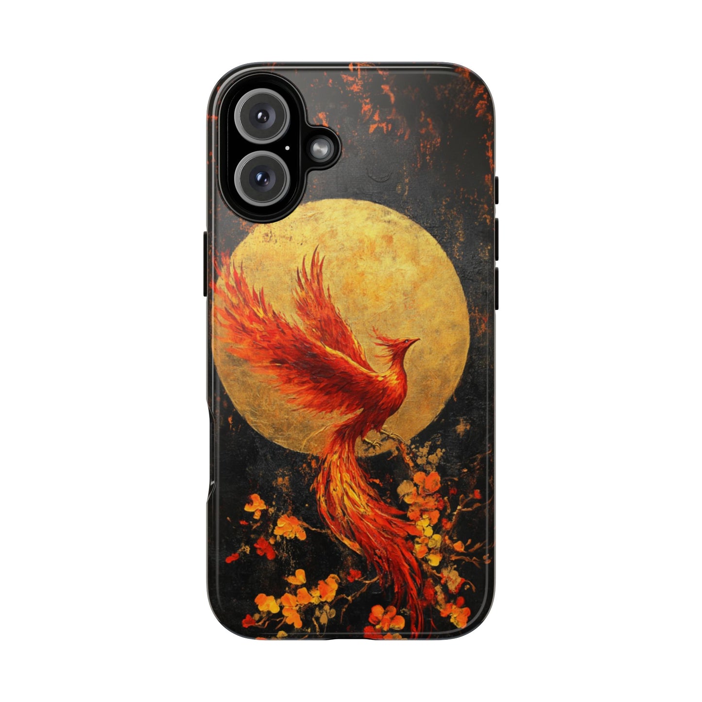 Golden Phoenix Rise – Tough iPhone Case