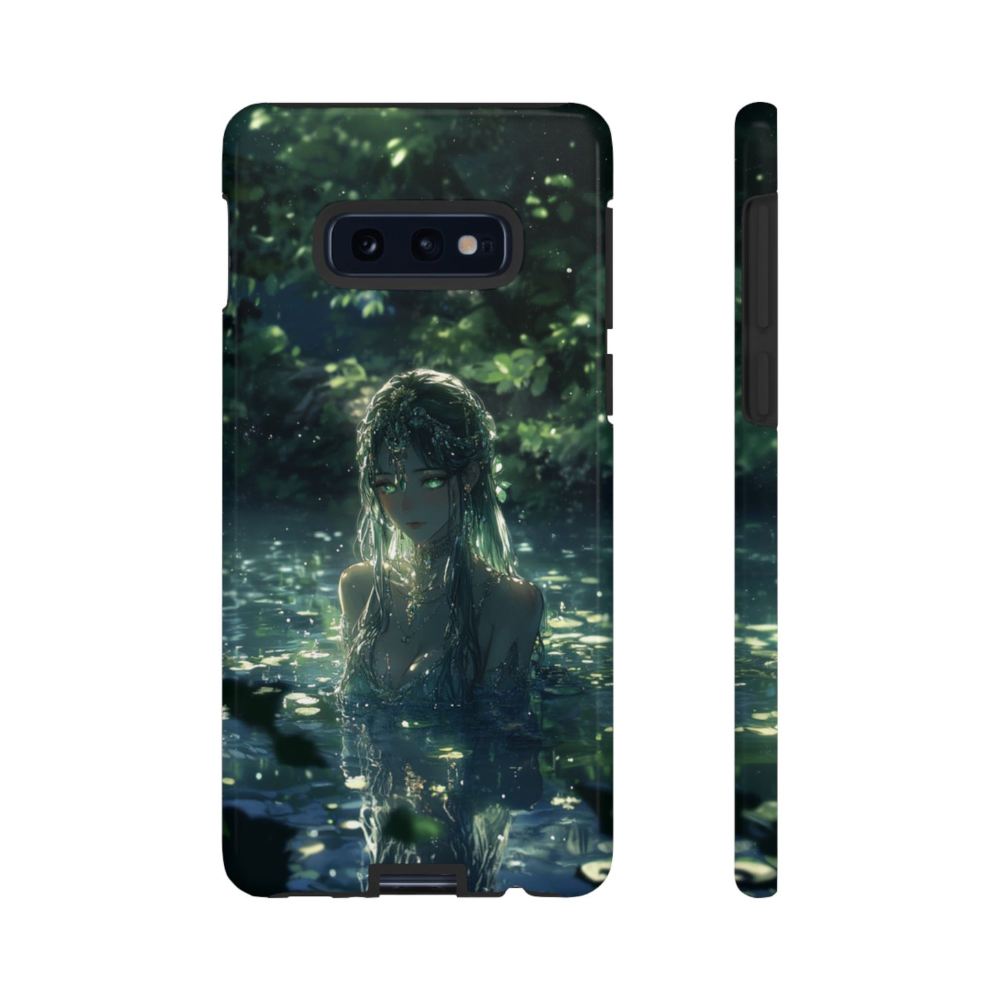 Forest Water Nymph Green Eyes Pond - Tough Samsung Galaxy Case