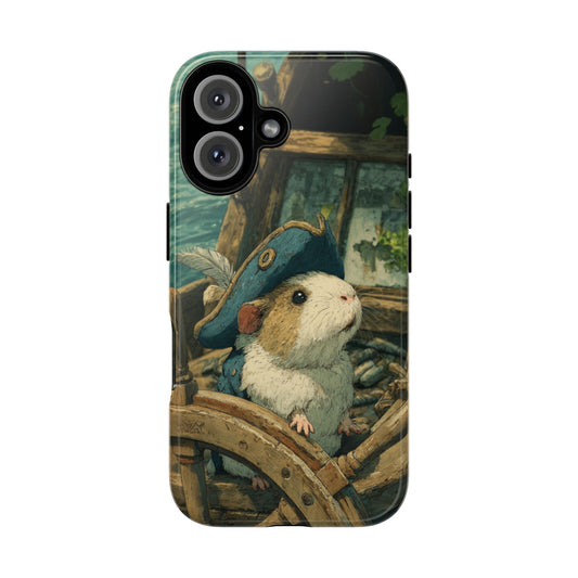 Pirate Captain Guinea Pig - Tough iPhone Case