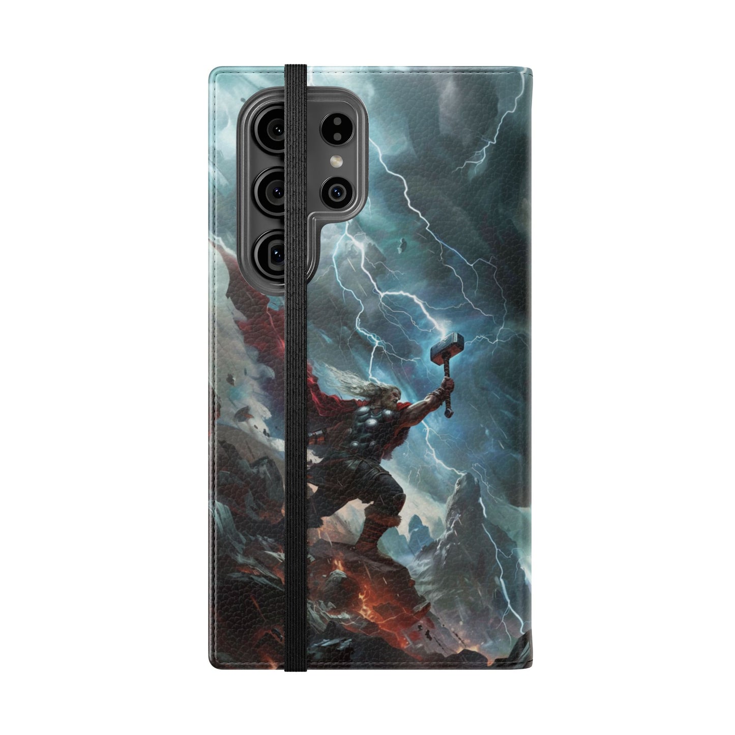 Thor Lightning Storm - Wallet Flip Case