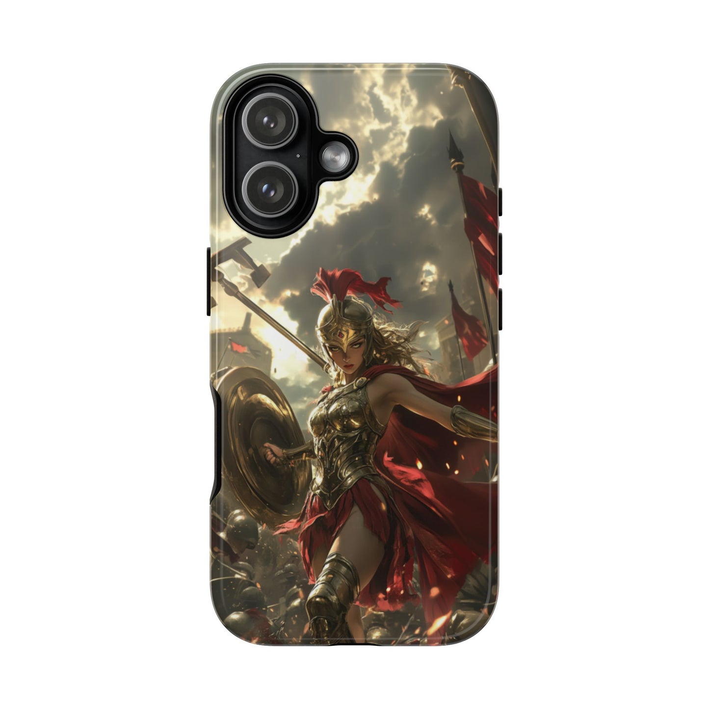 Athena Crimson Vanguard – Tough iPhone Case