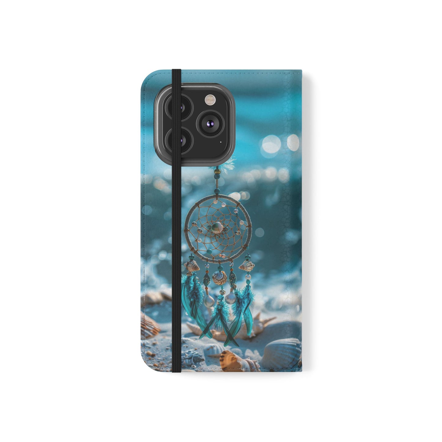 Ocean Beach Dreamcatcher - Wallet Flip Case