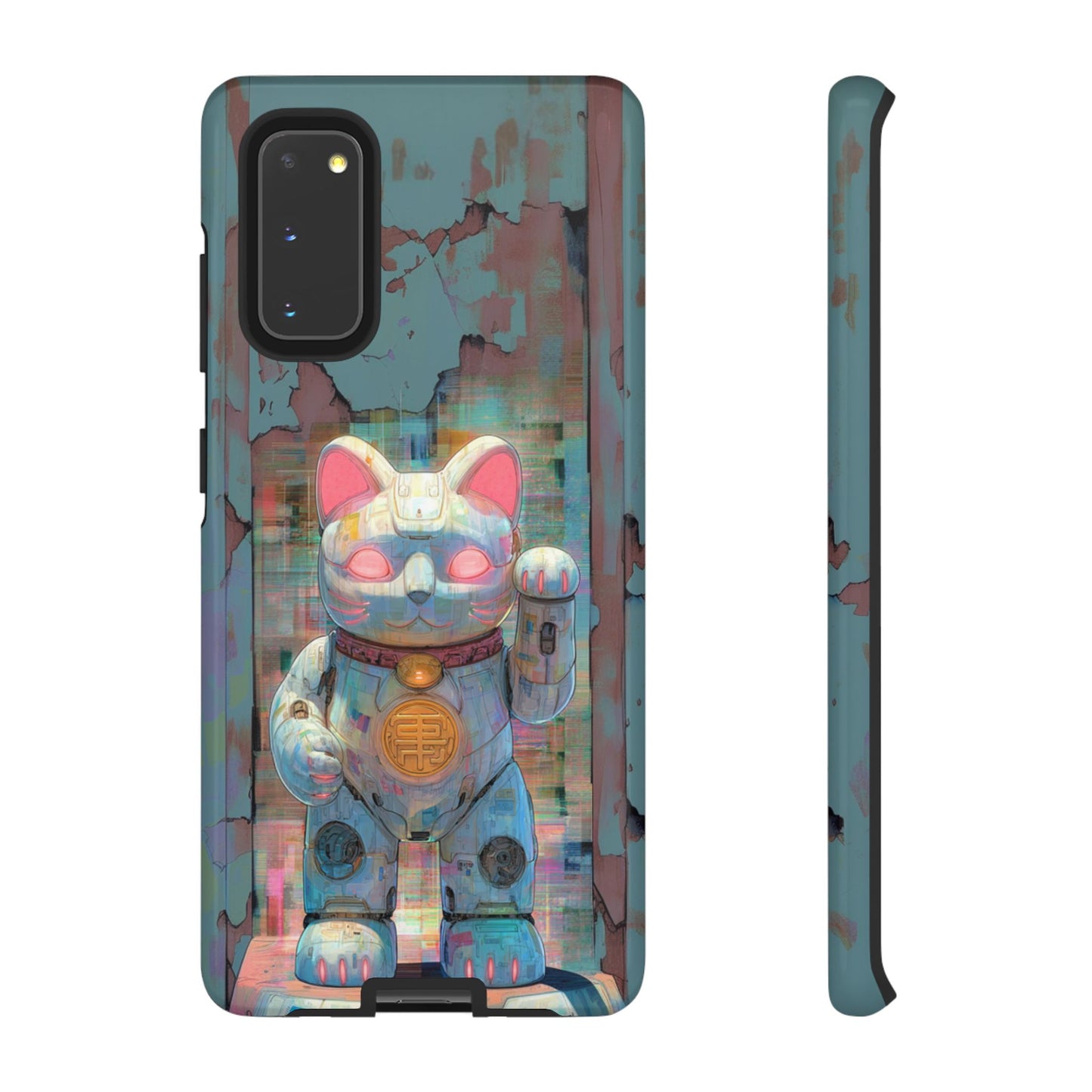 Cyber Lucky Cat - Tough Samsung Galaxy Case