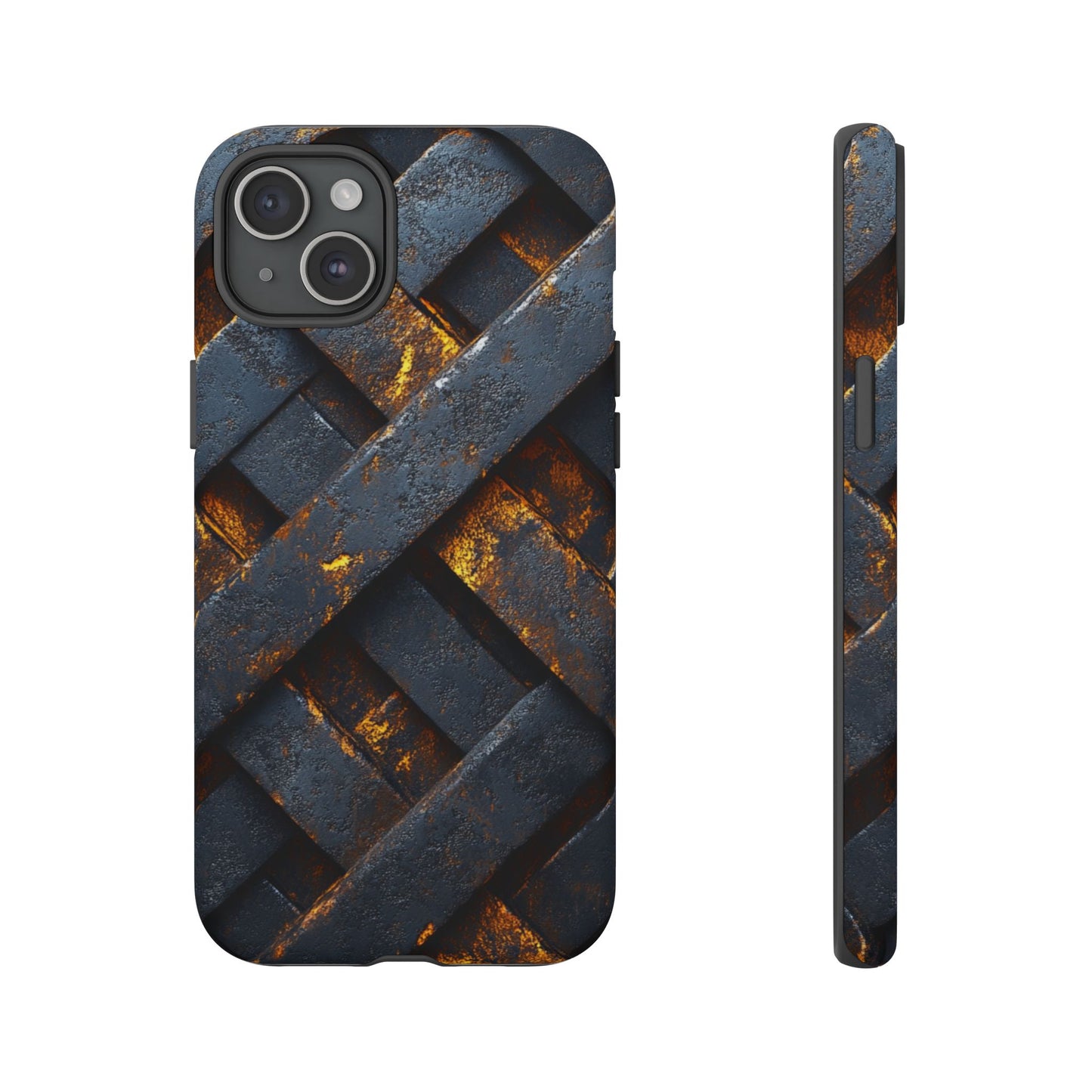 Geometric Interlocking Pattern Phone Case - iPhone, Google Pixel, Samsung Galaxy