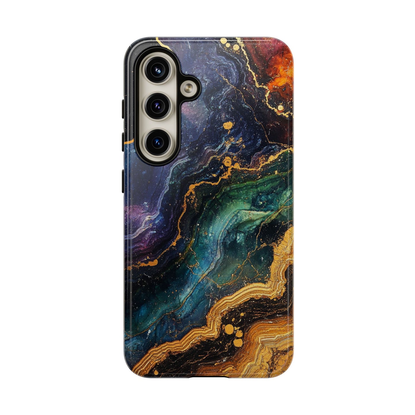 Cosmic Agate Veins – Tough Samsung Galaxy Case