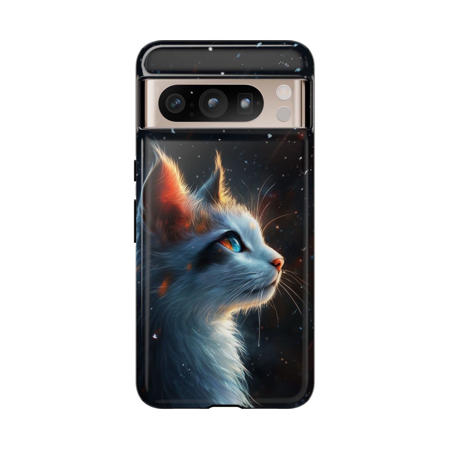 Enchanting Winter Cat Phone Case - iPhone, Google Pixel, Samsung Galaxy