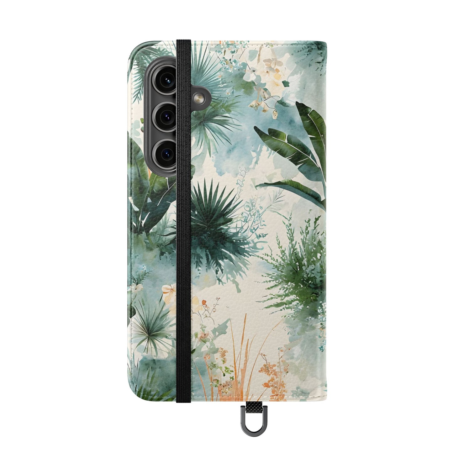 Tropical Botanical Watercolor - Wallet Flip Case