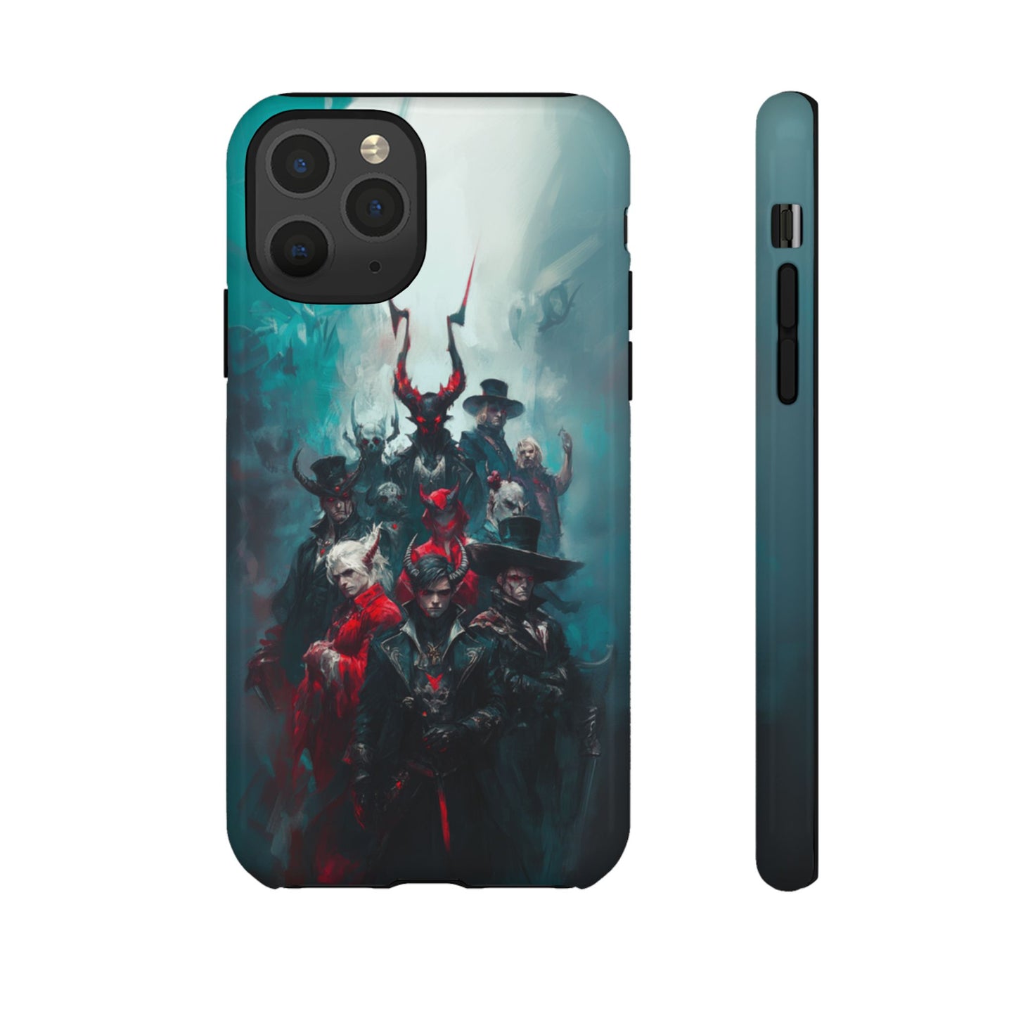 Dark Fantasy Demon Hunters - Tough iPhone Case
